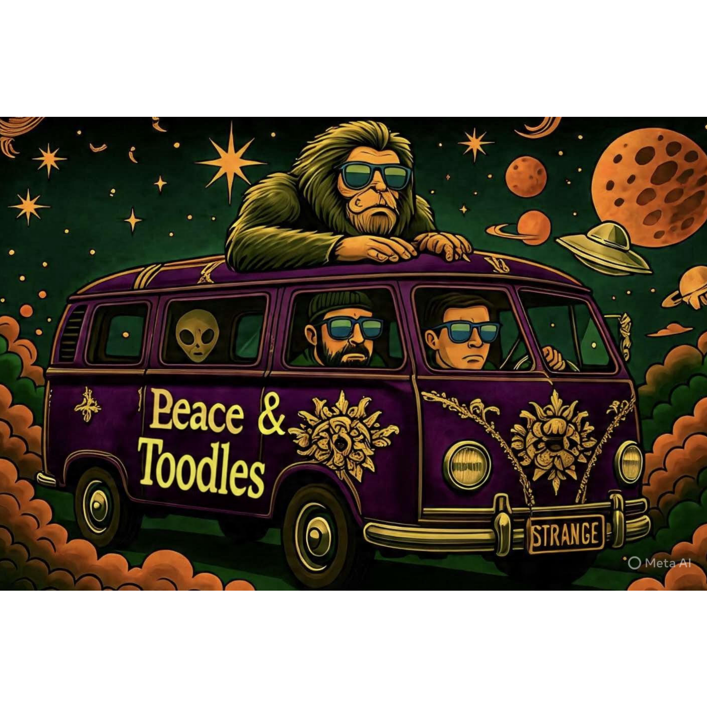 Traversing the Strange World with Peace and Toodles