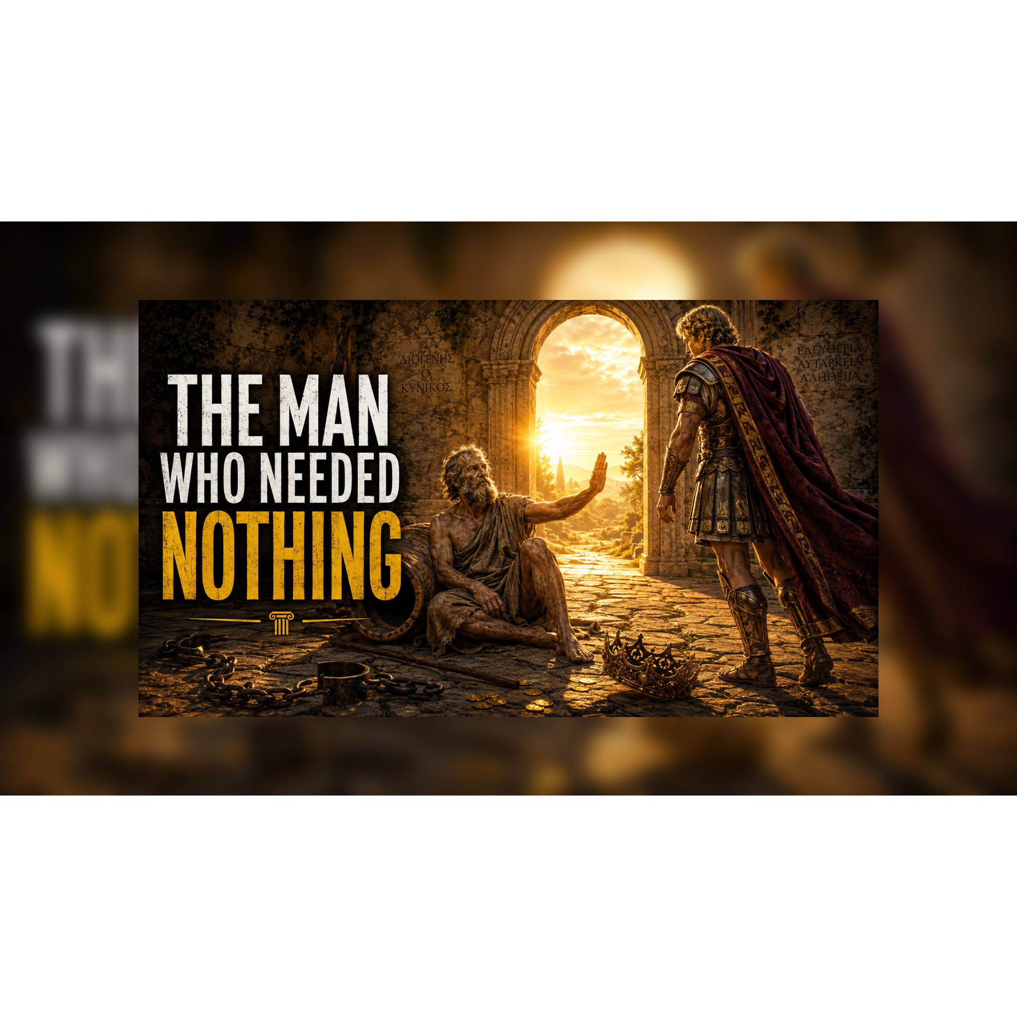 The Man Who Needed Nothing | Diogenes and the Good Life episode artwork
