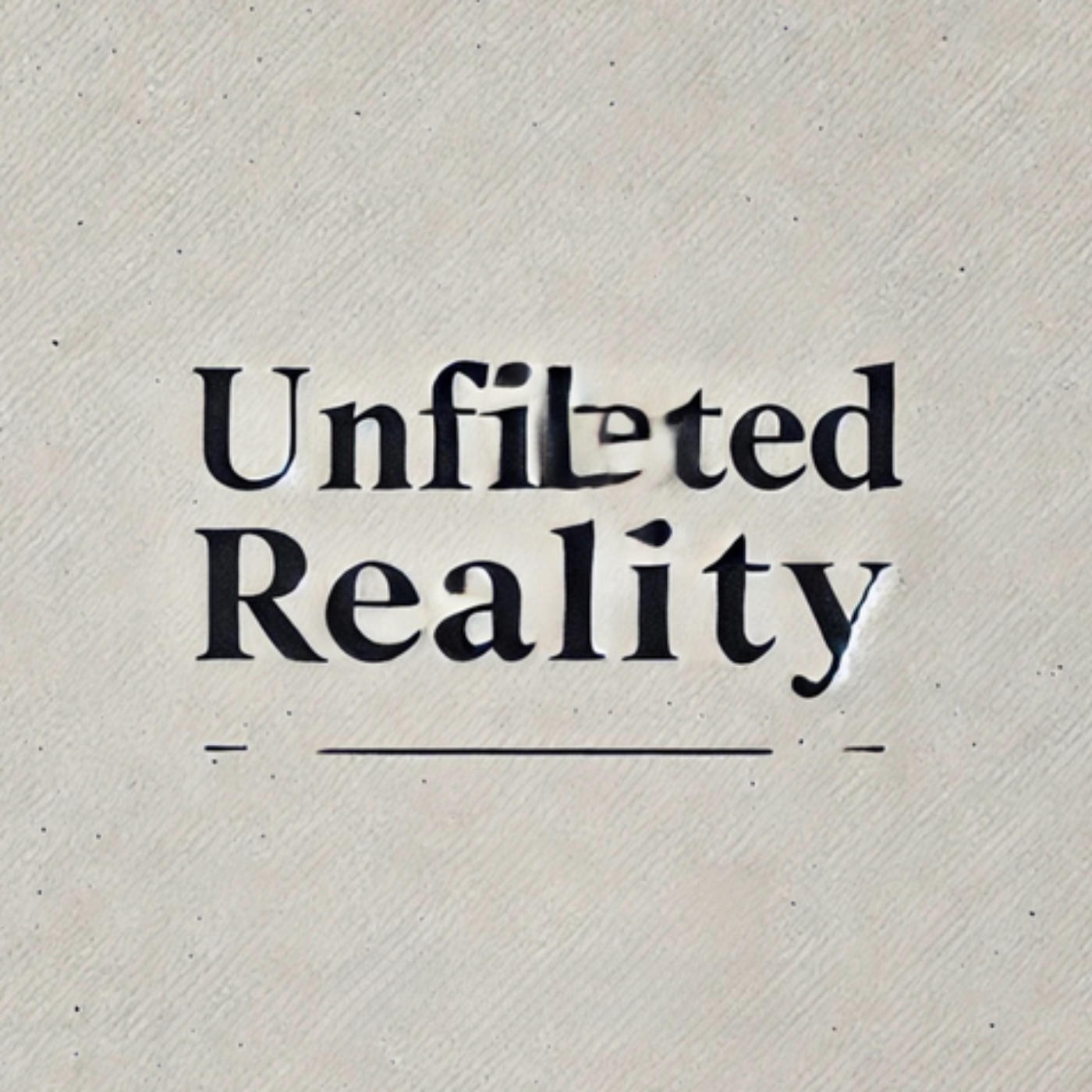 Unfiltered Reality 