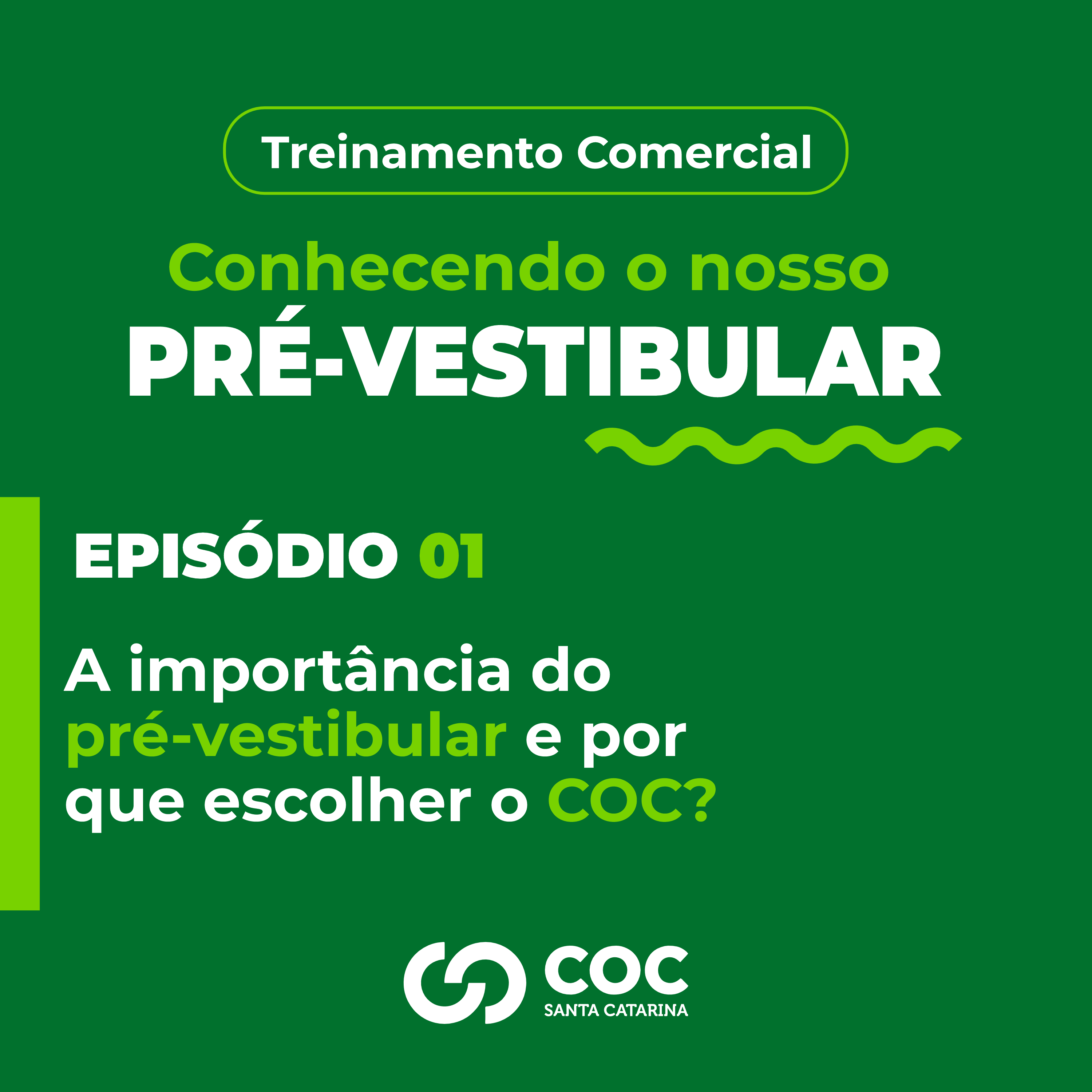 1. A importância do pré-vestibular e por que escolher o COC episode artwork