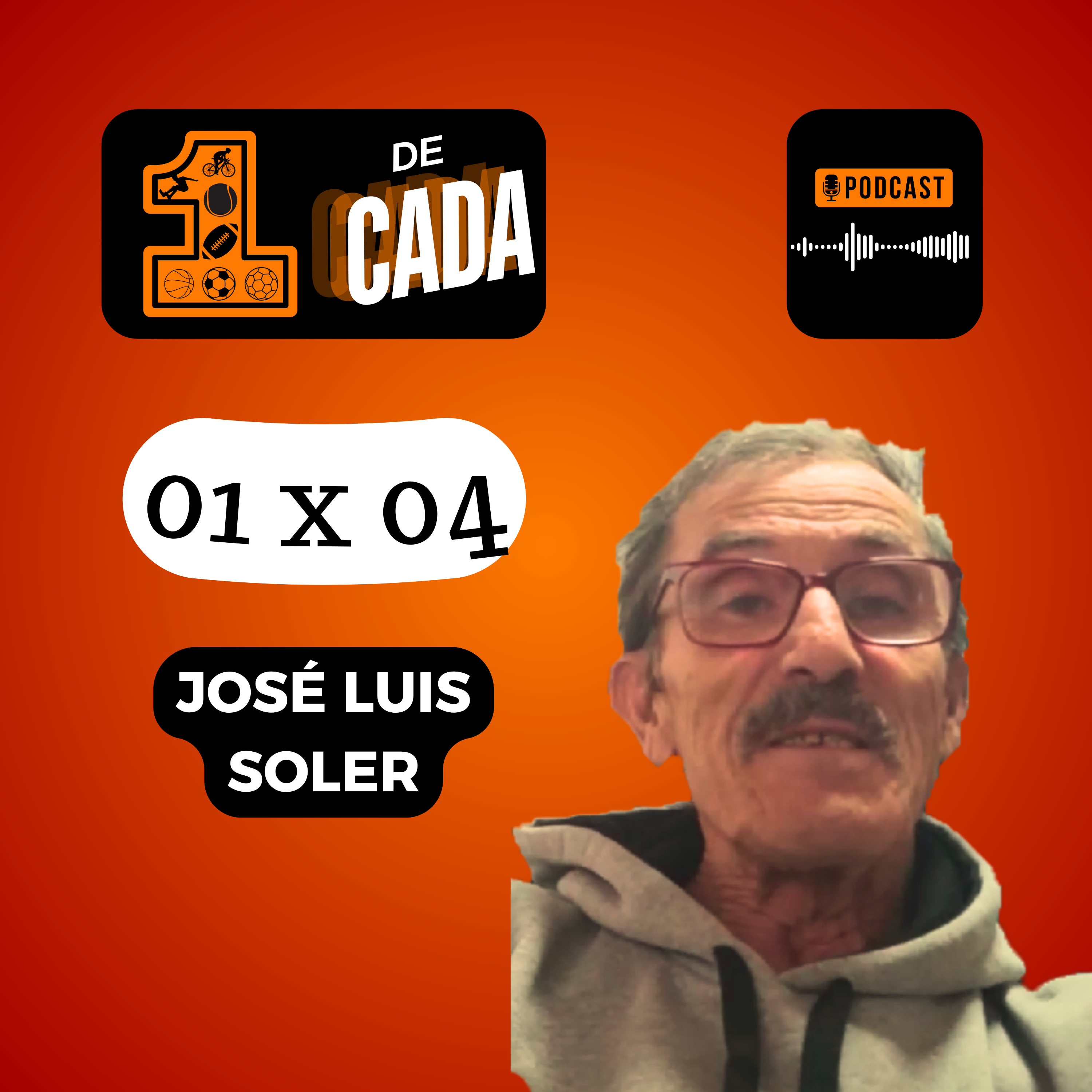 1 x 04: José Luis Soler | 1 de Cada - Podcast episode artwork