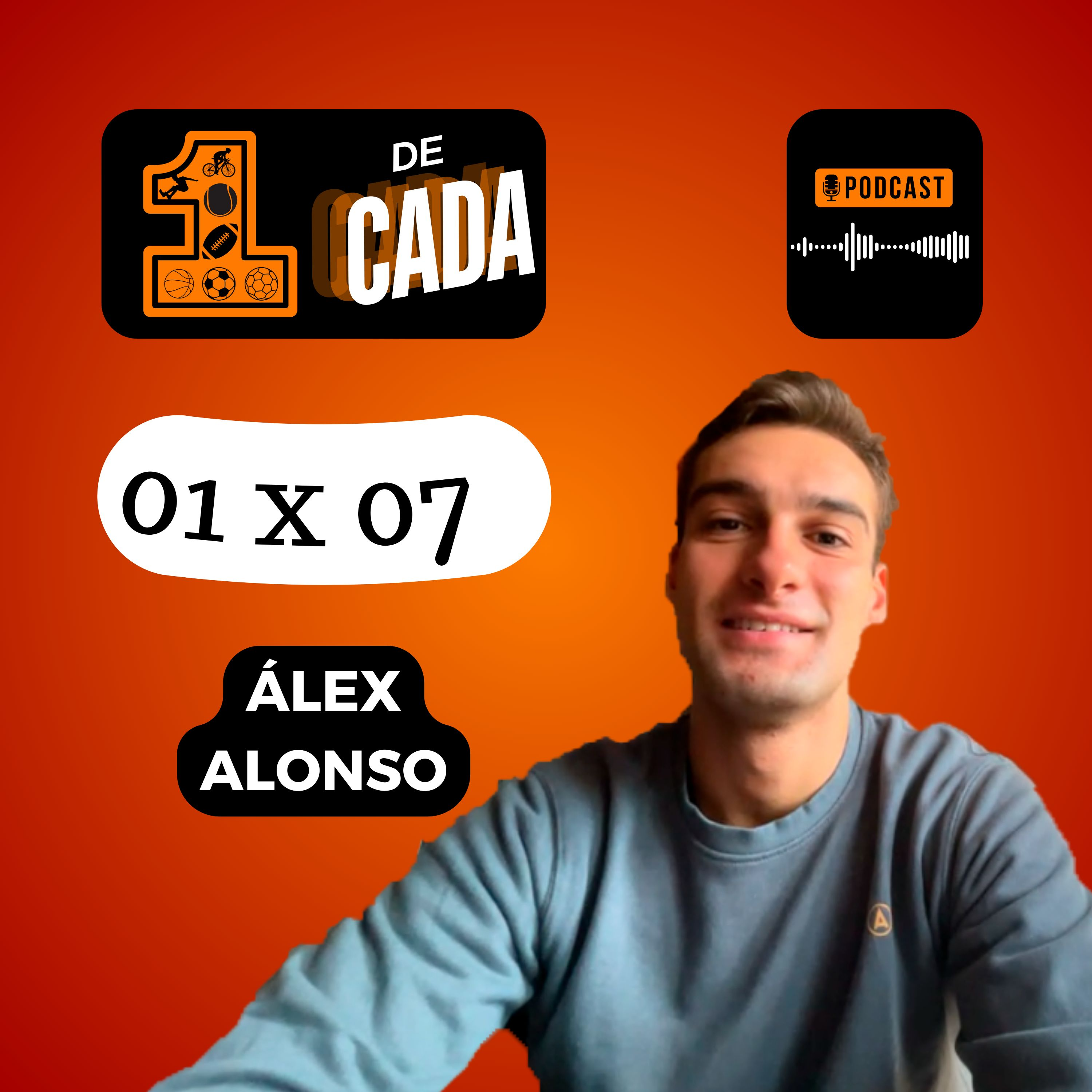 1 x 07: Álex Alonso | 1 de Cada - Podcast episode artwork