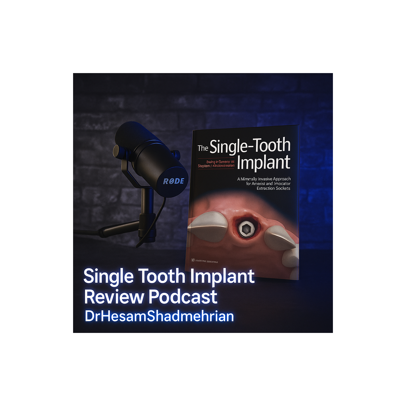 Single Tooth Implant Podcast1 -DrShadmehrian / پادکست 1 کتاب ایمپلنت تک دندان -دکتر شادمهریان episode artwork