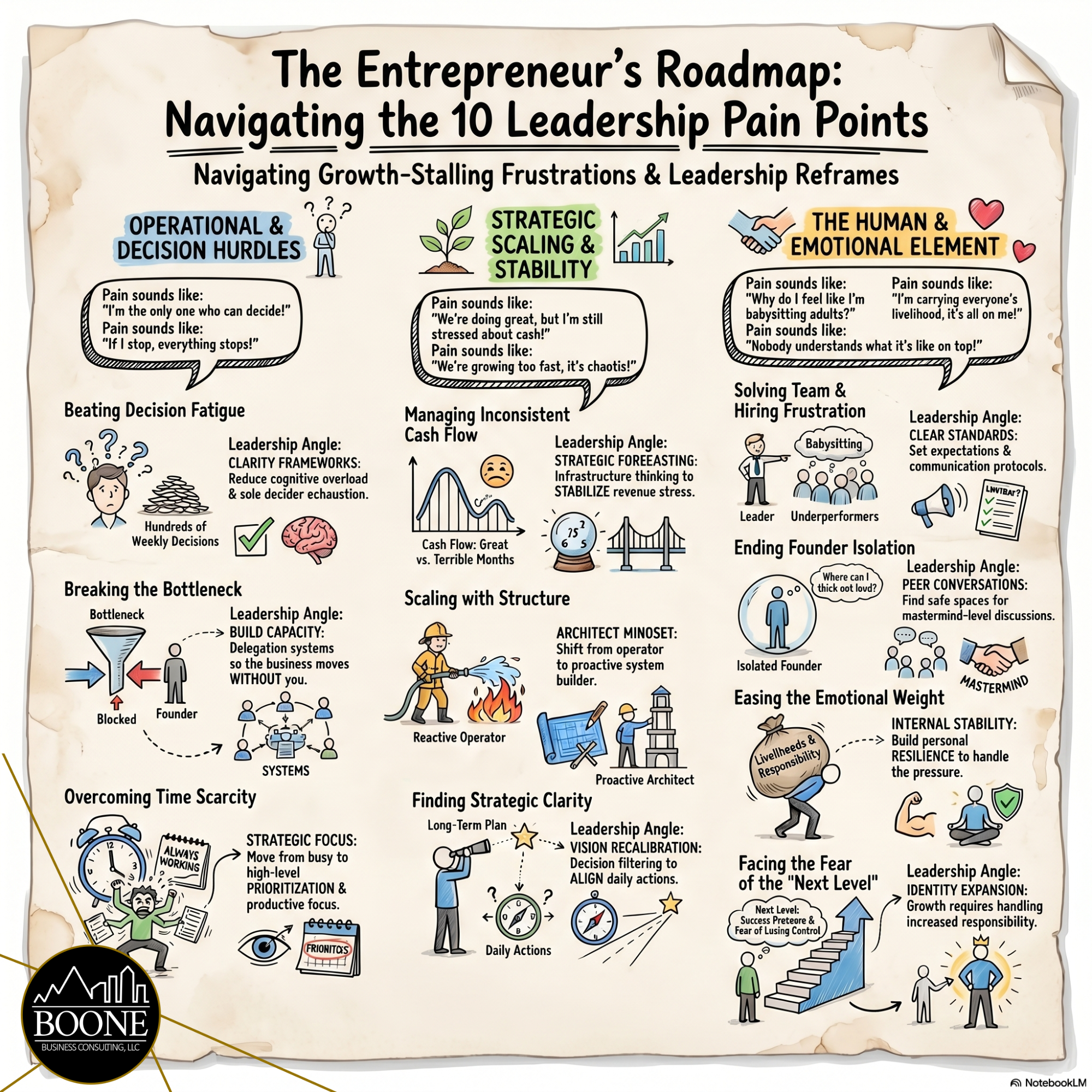 Navigating the 10 Leadership Pain Points episode artwork