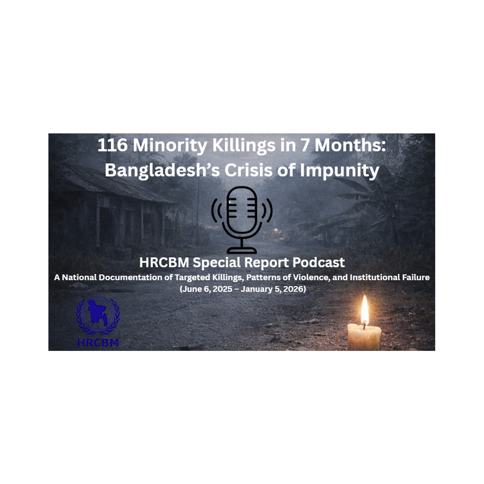 116 Minority Killings in 7 Months: Bangladesh’s Crisis of Impunity podcast artwork