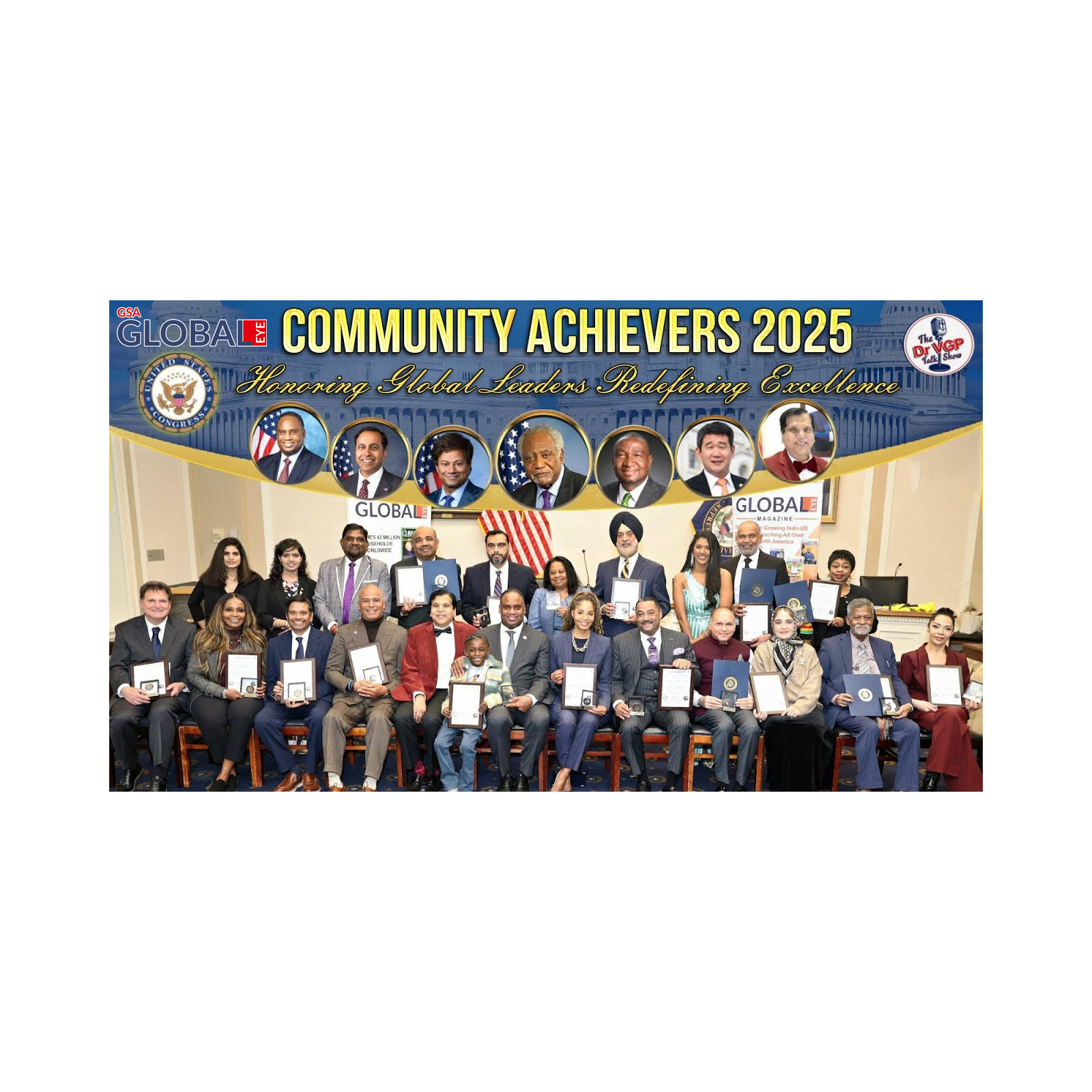 GSA Global Eye Magazine Community Achievers 2025 - Honoring Global Leaders Redefining Excellence episode artwork