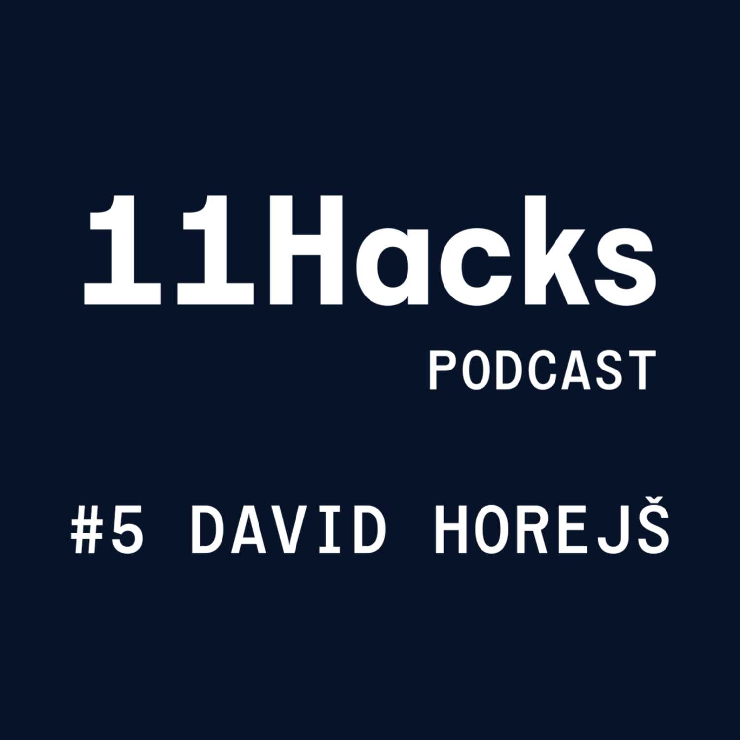 11Hacks Podcast #5 Rozhovor s Davidem Horejšem