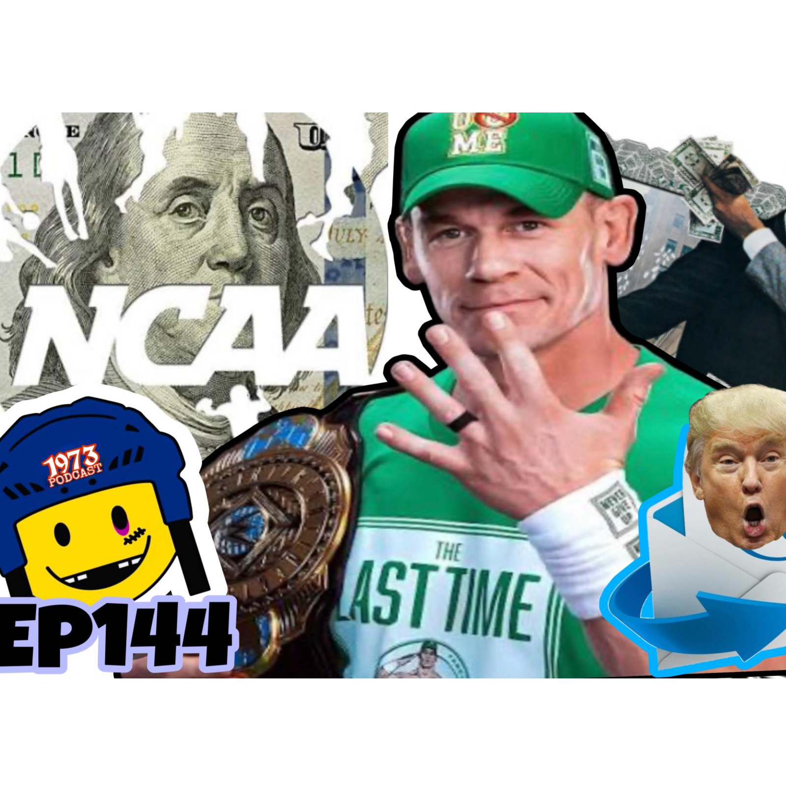 🎙️ Episode 144 – The Pod Is Back! WWE, NFL, NHL Hall of Fame, Trading Places & Tinfoil Hats Return! 