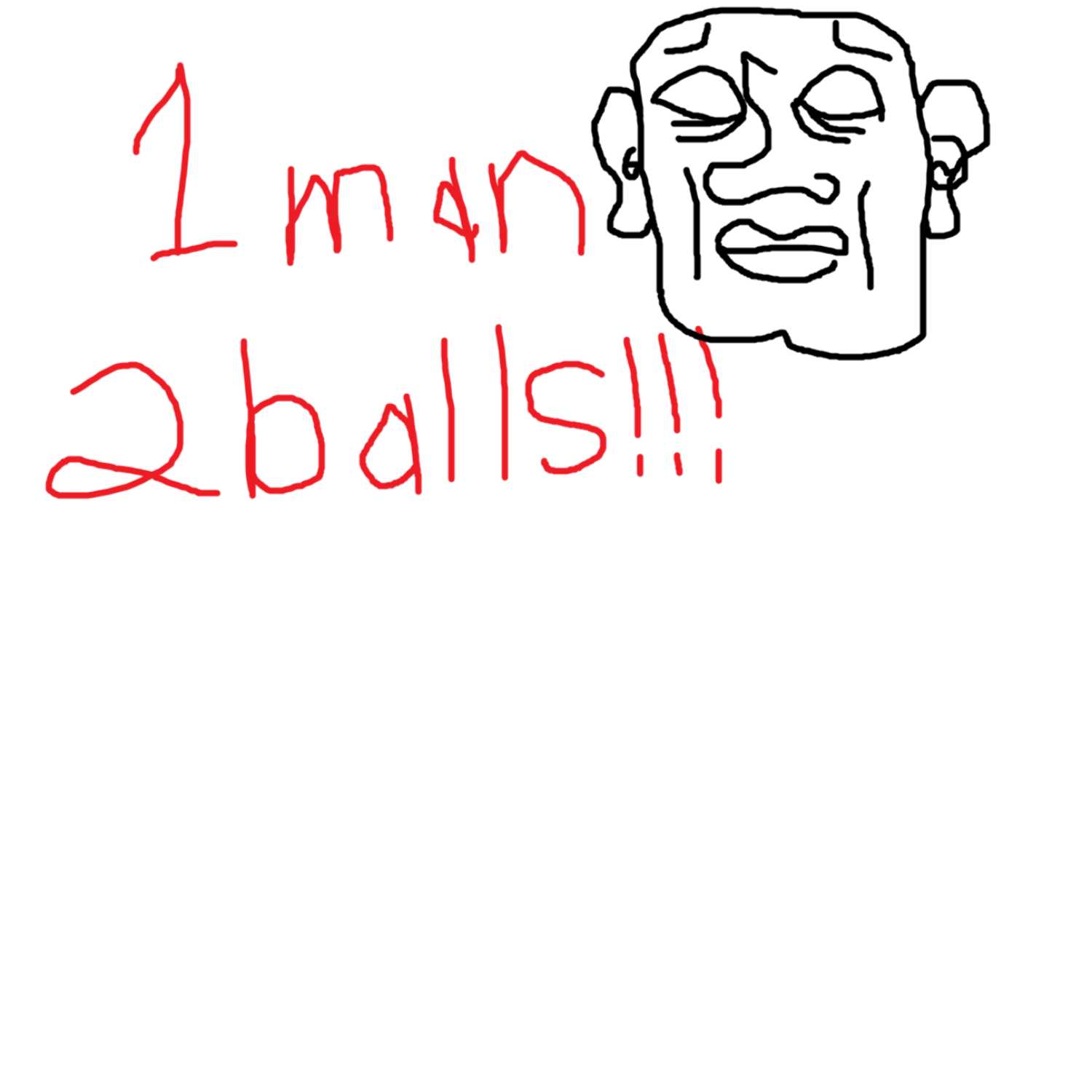 One Man Two Balls