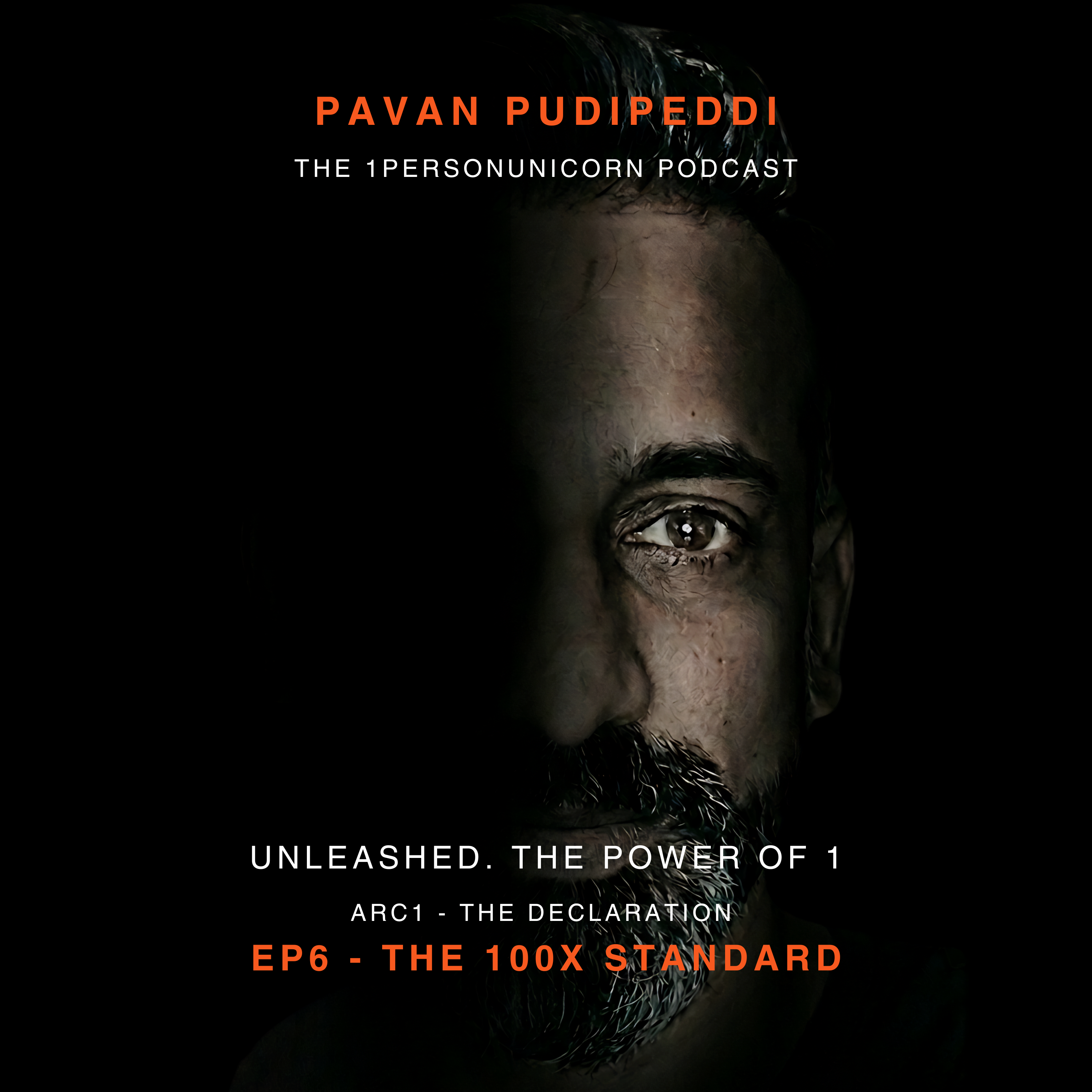 UNLEASHED E06 — The 100x Standard | The 1PersonUnicorn episode artwork