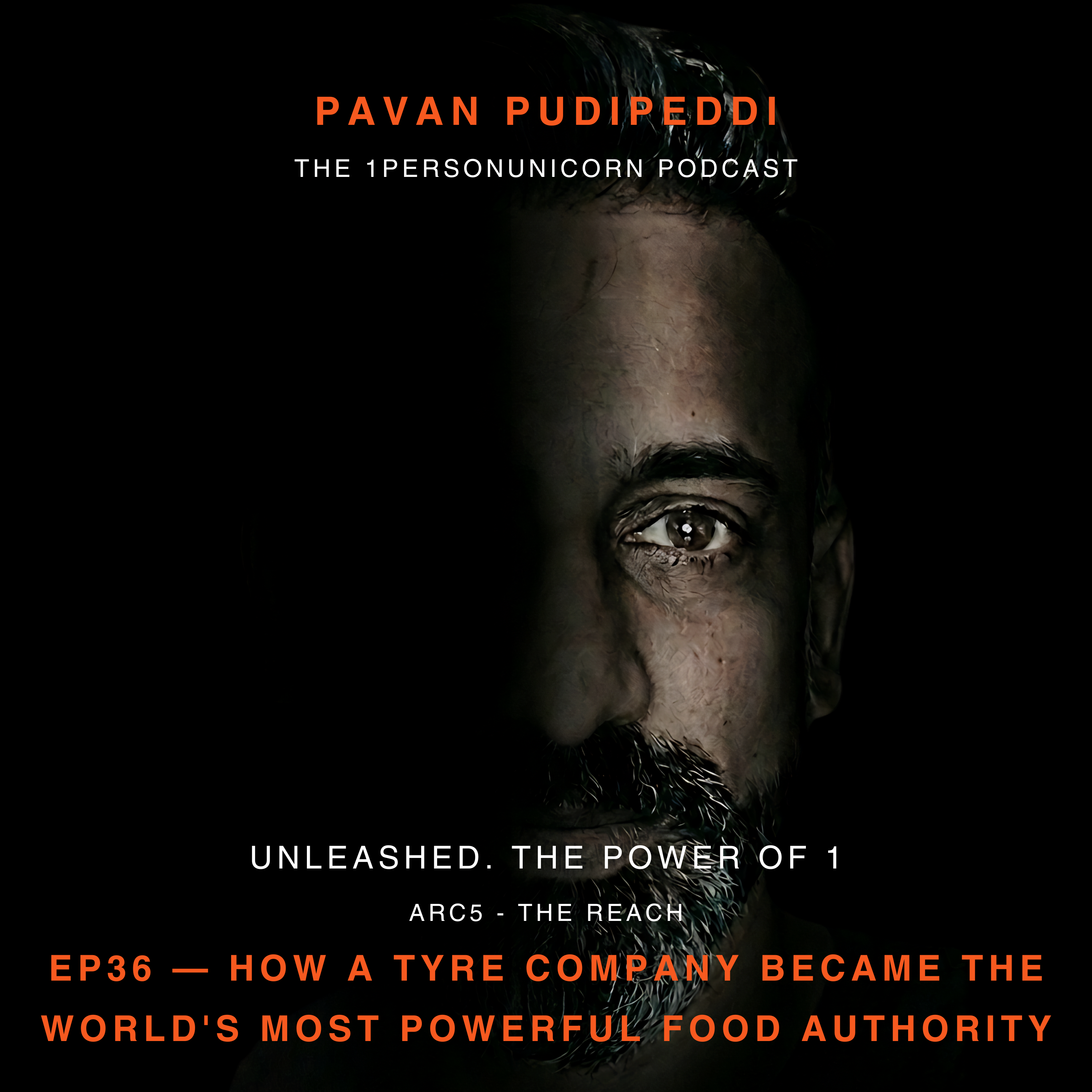 UNLEASHED E36 — The Michelin Gambit: How a Tyre Company Became the World's Most Powerful Food Authority | The 1PersonUnicorn episode artwork