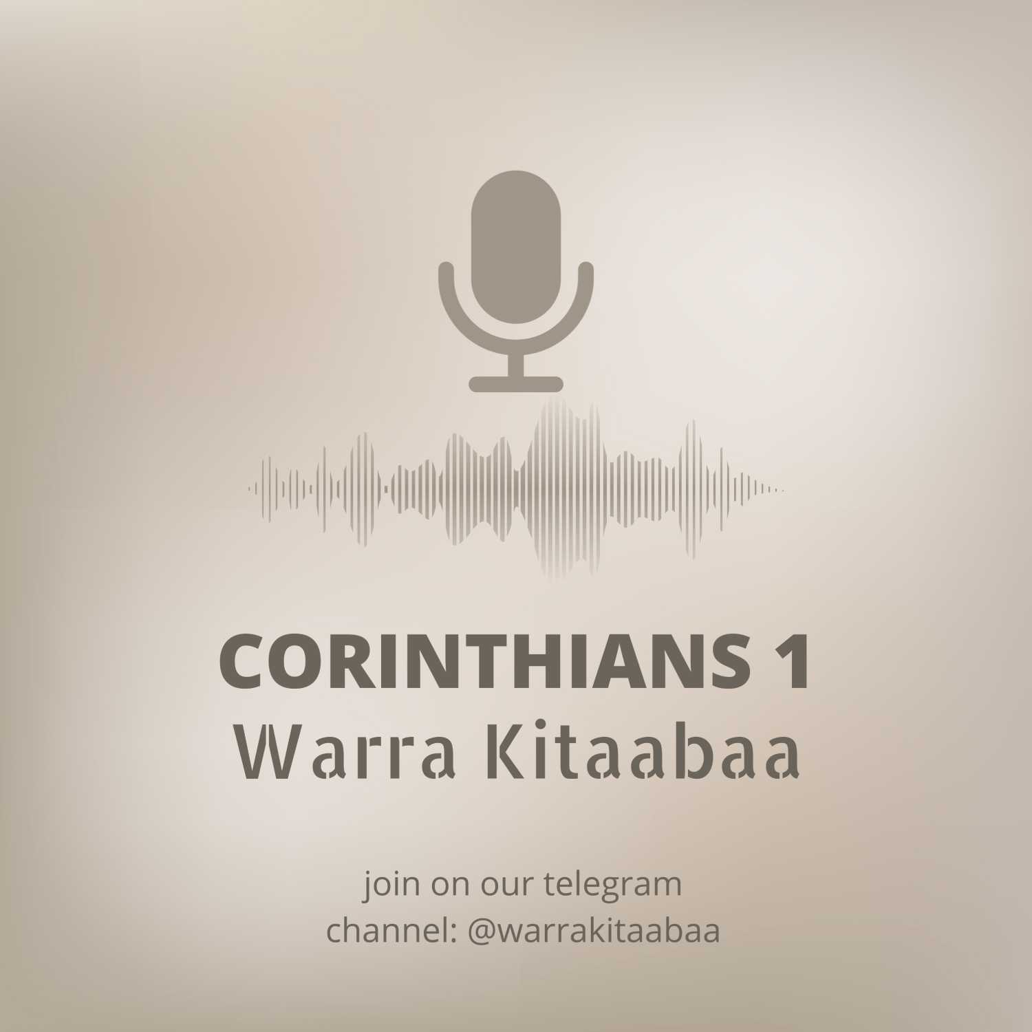 Qo'annaa Kitaaba Qorontoos 1ffaa