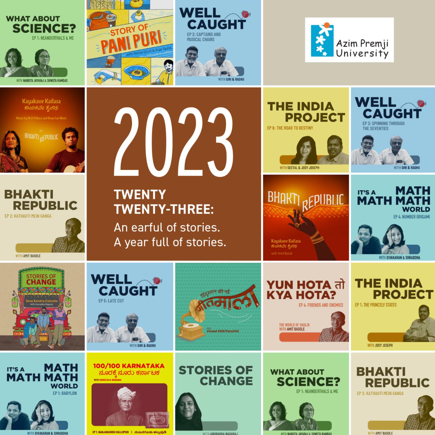 2023 at Radio Azim Premji University - An Earful Of Stories, A Year Full Of Stories episode artwork