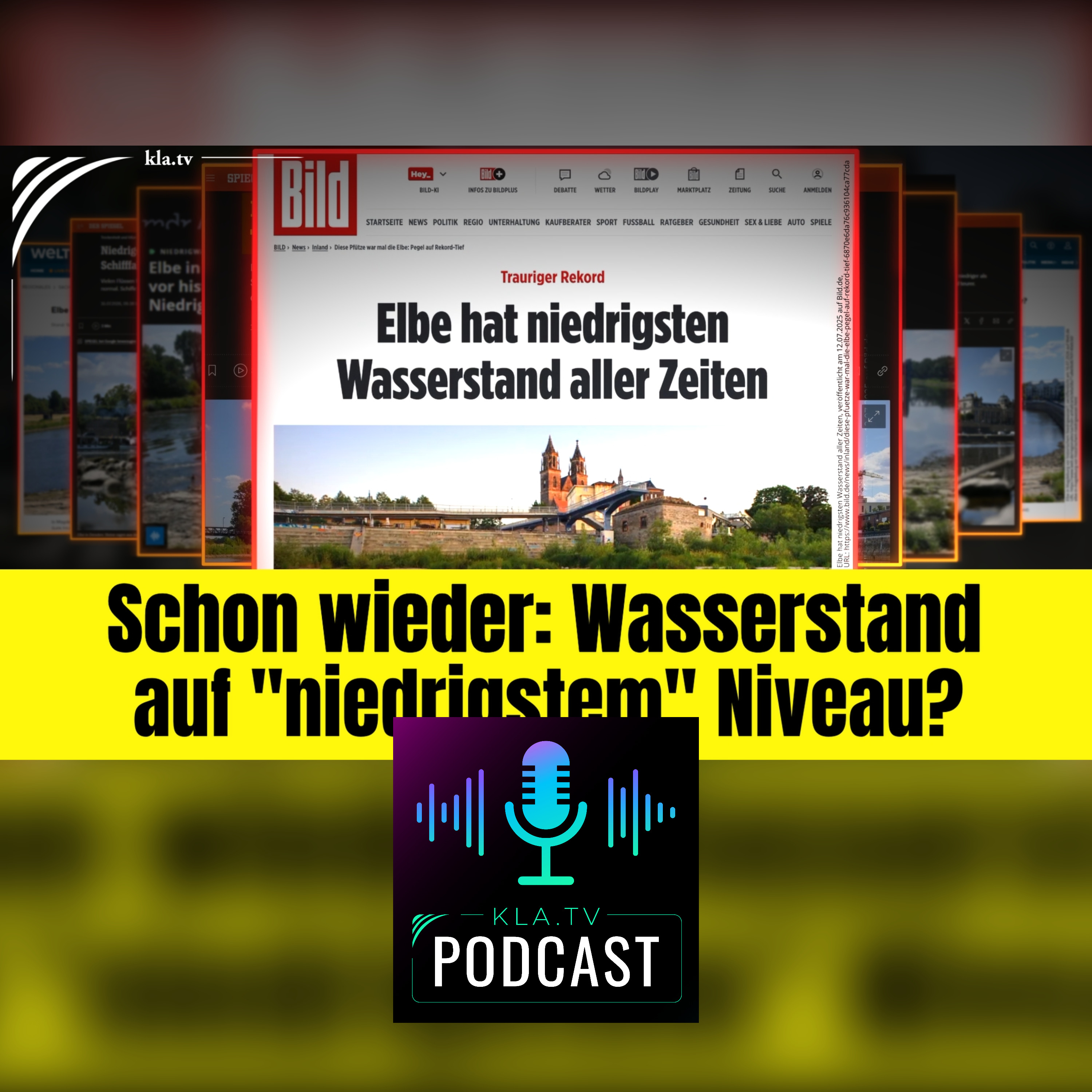Und schon wieder: Wasserstand der Elbe auf „niedrigstem“ Niveau? episode artwork