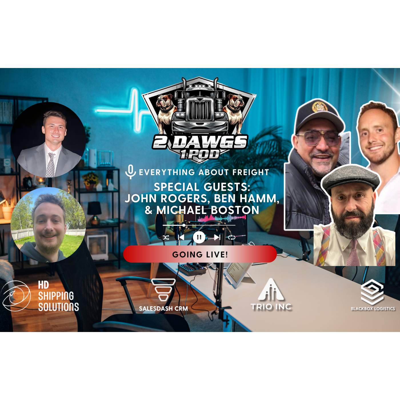2 Dawgs, 1 Pod.