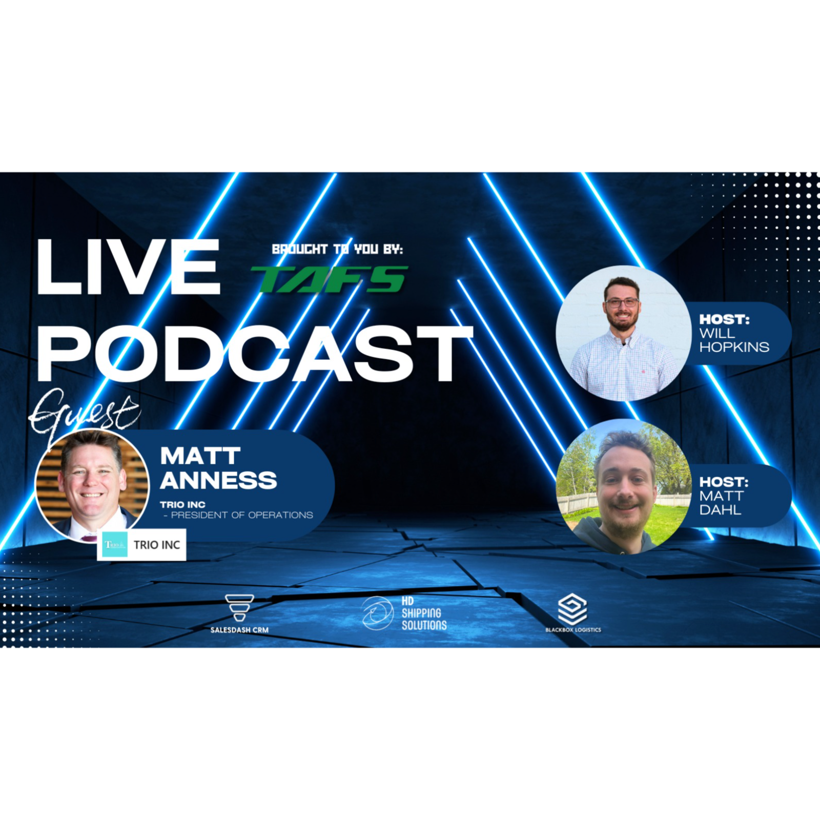 2 Dawgs, 1 Pod. Episode 86: Matt Anness: TRIO INC –  Presient of Operations