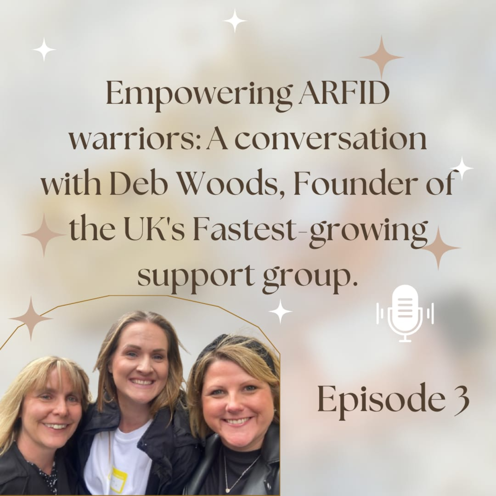 Episode 3: Empowering ARFID Warriors: A Conversations with Deb Woods, Founder of the UK's Fastest Growing Support Group. episode artwork