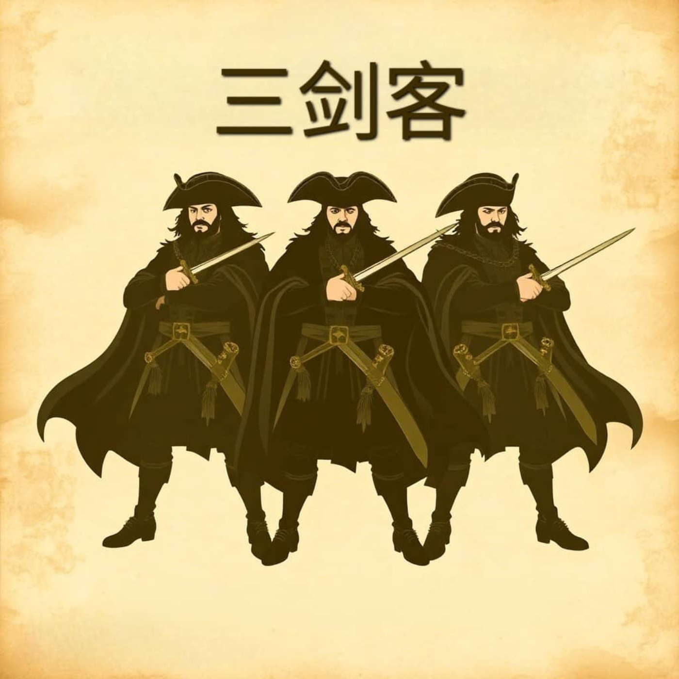 三剑客 3 Musketeers podcast artwork