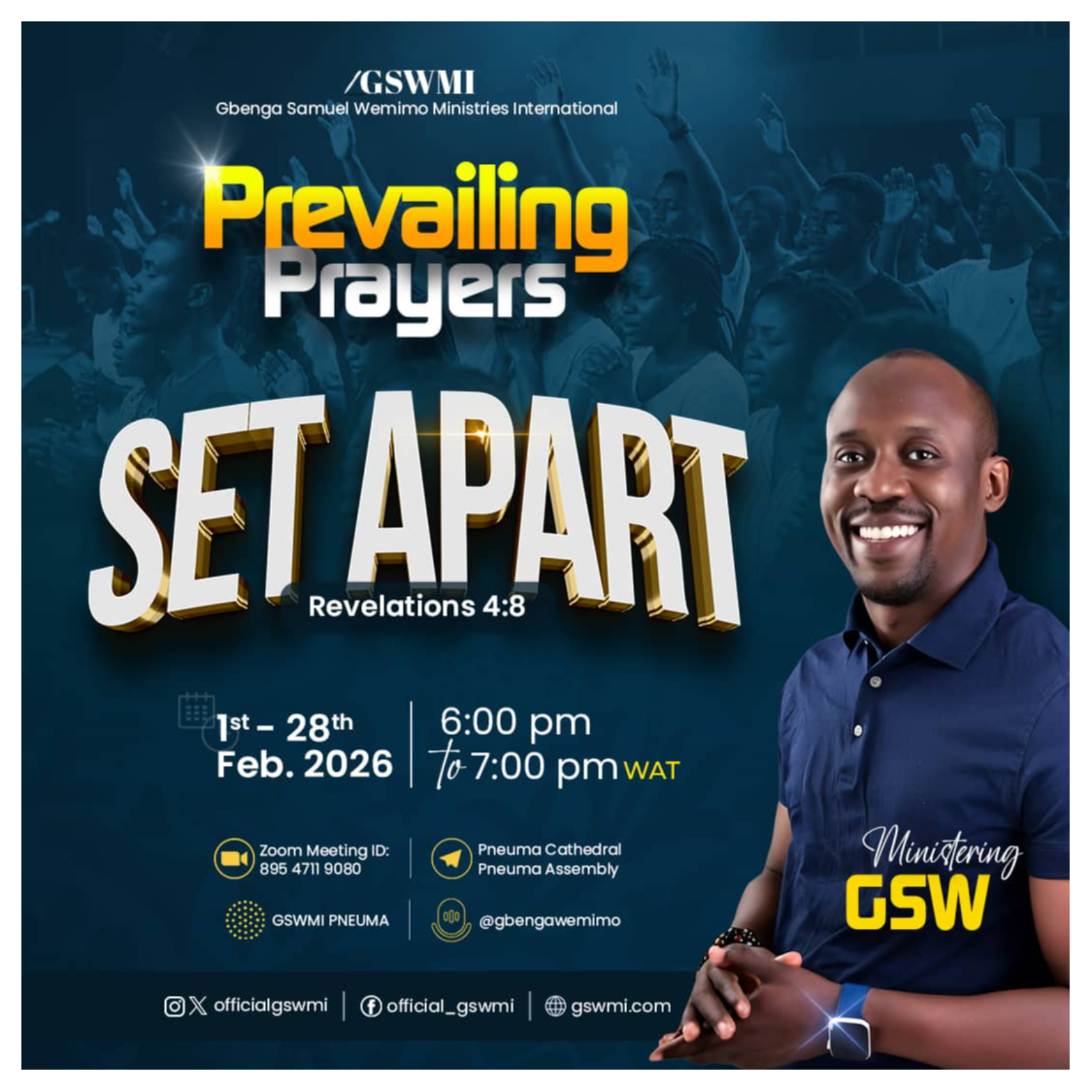 Prevailing Prayers - PSSBC at 7 Years: Walking in God’s Path