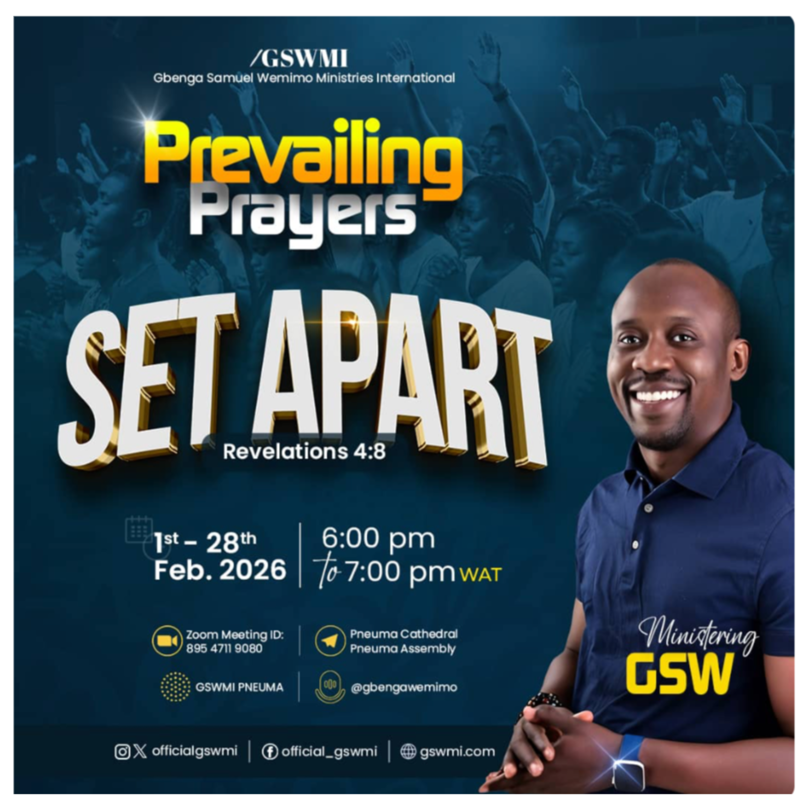 Prevailing Prayers - The Principle with results