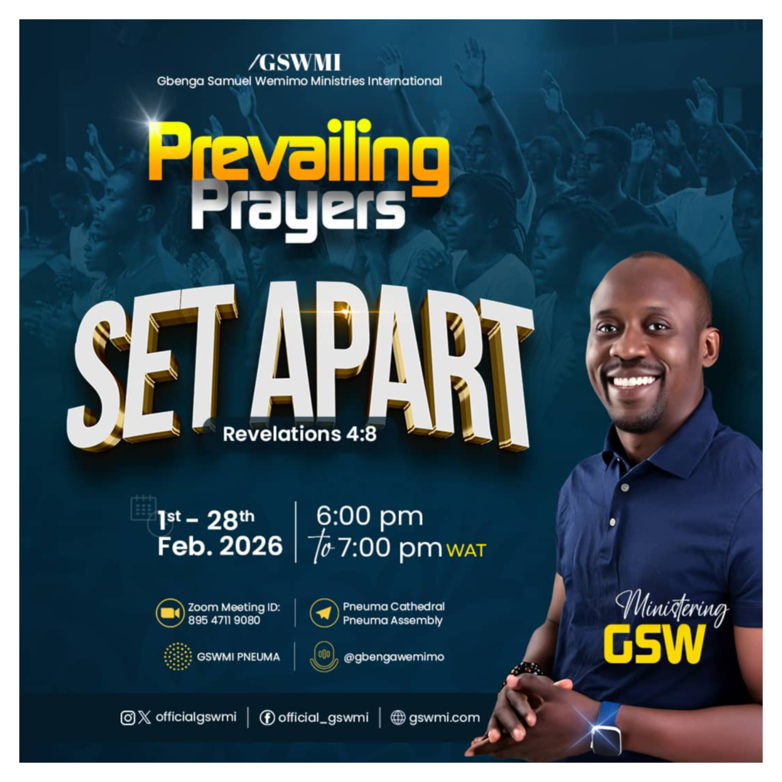 Prevailing Prayers - The Consciousness of His Presence