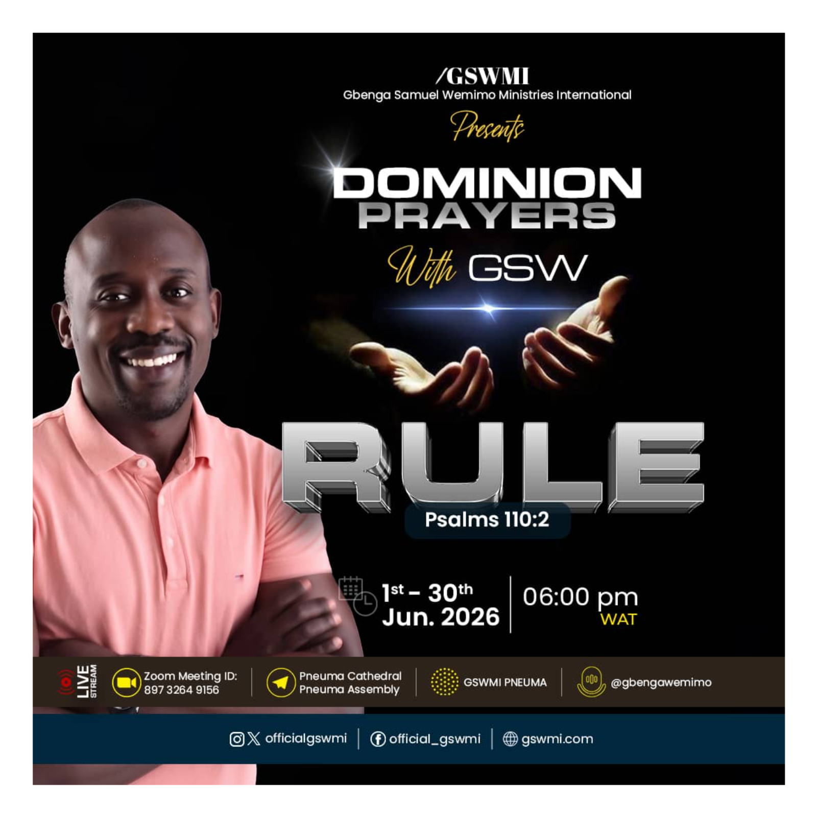 Dominion Prayers - Rule