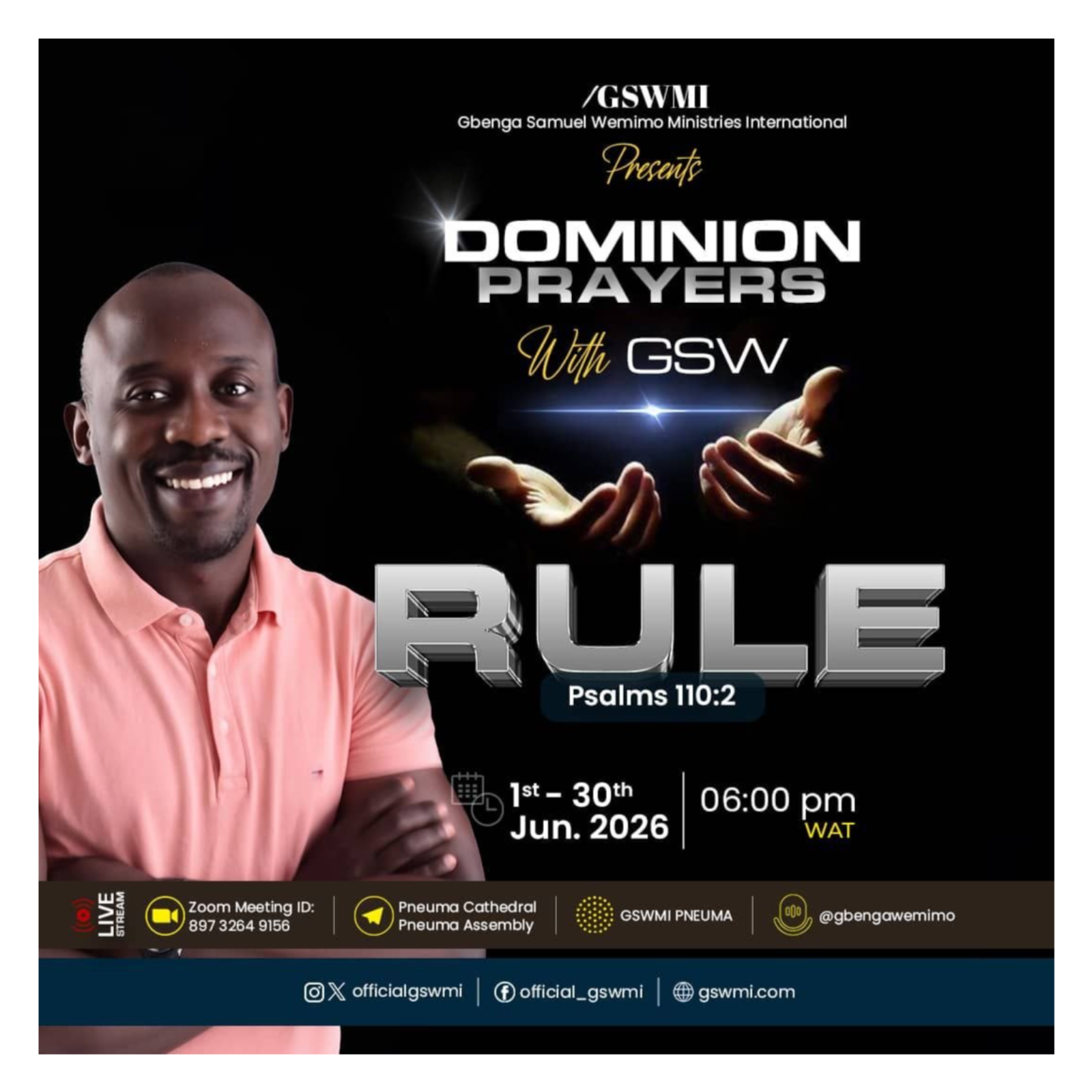 Dominion Prayers - Having Dominion over your Human Spirit