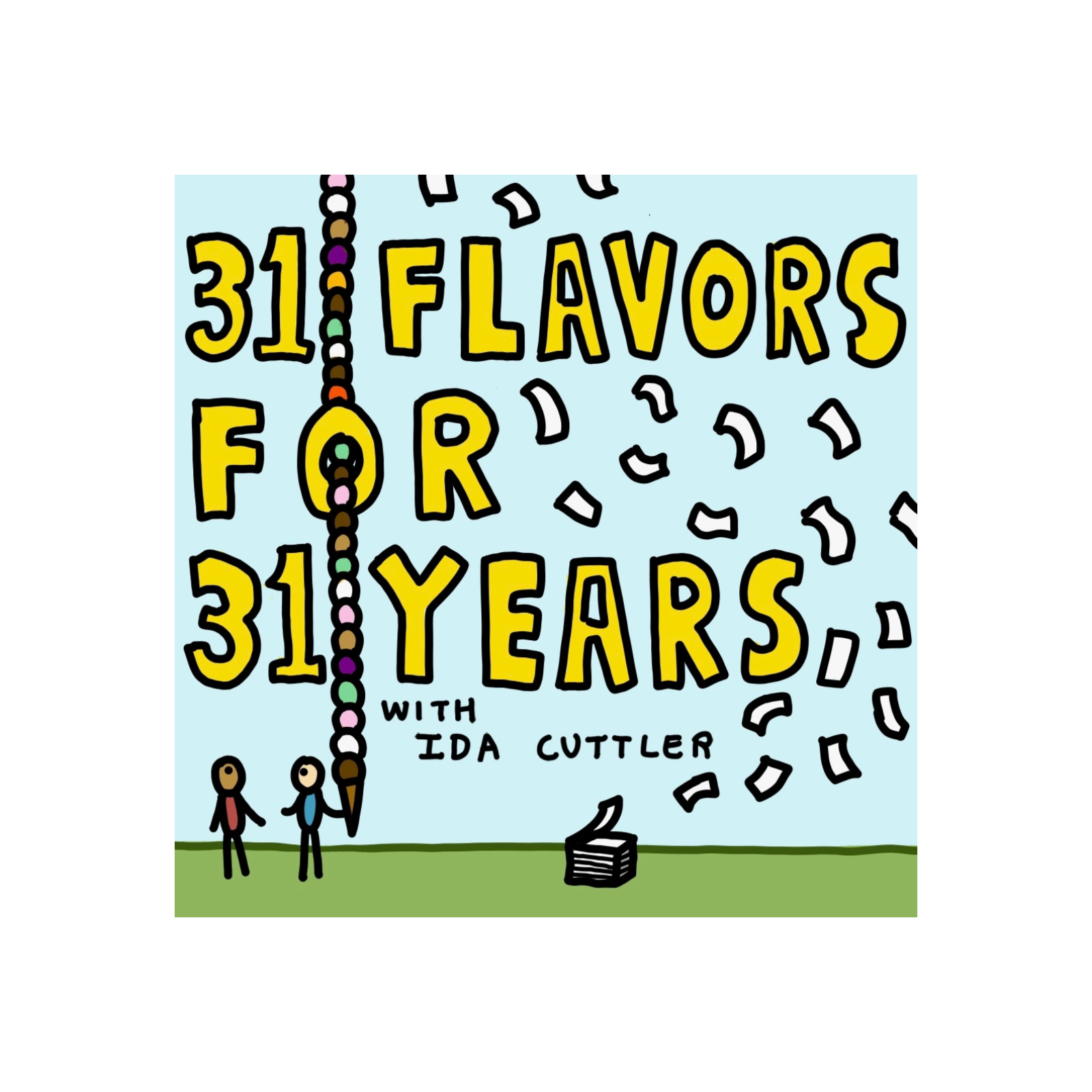 31 FLAVORS 31 YEARS podcast artwork