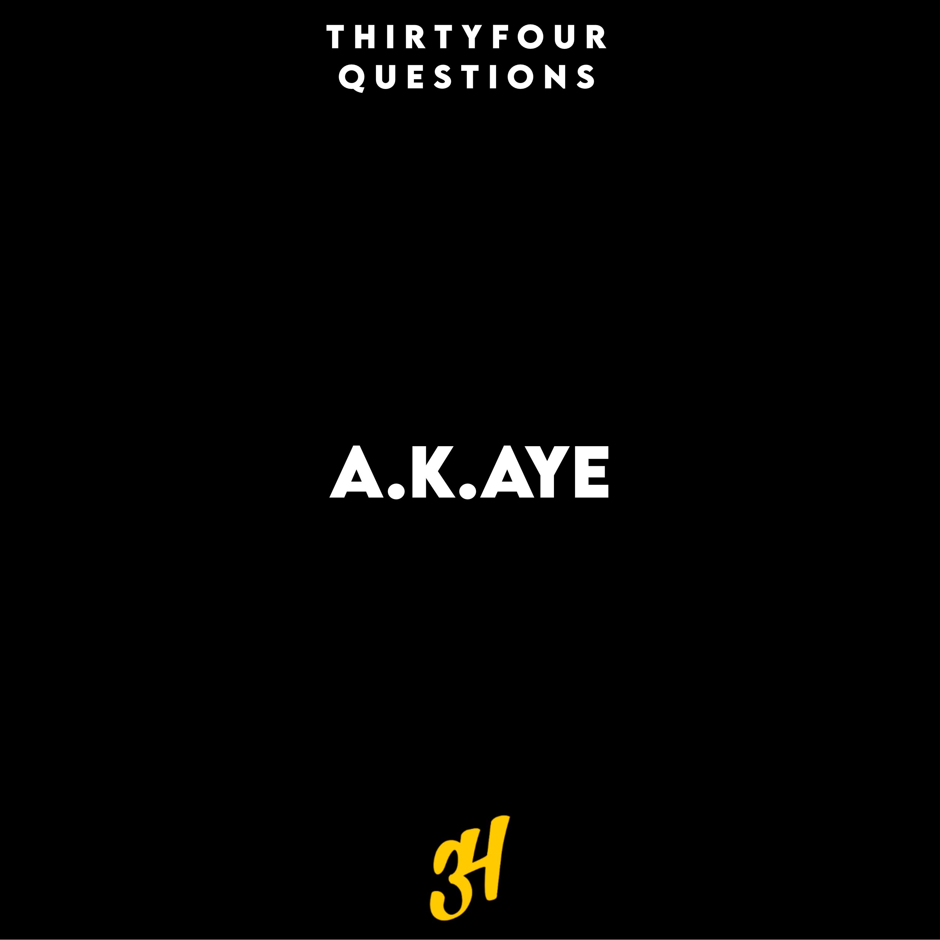 A.k.aye speaks on creative flow, unpopular opinions, and.. episode artwork
