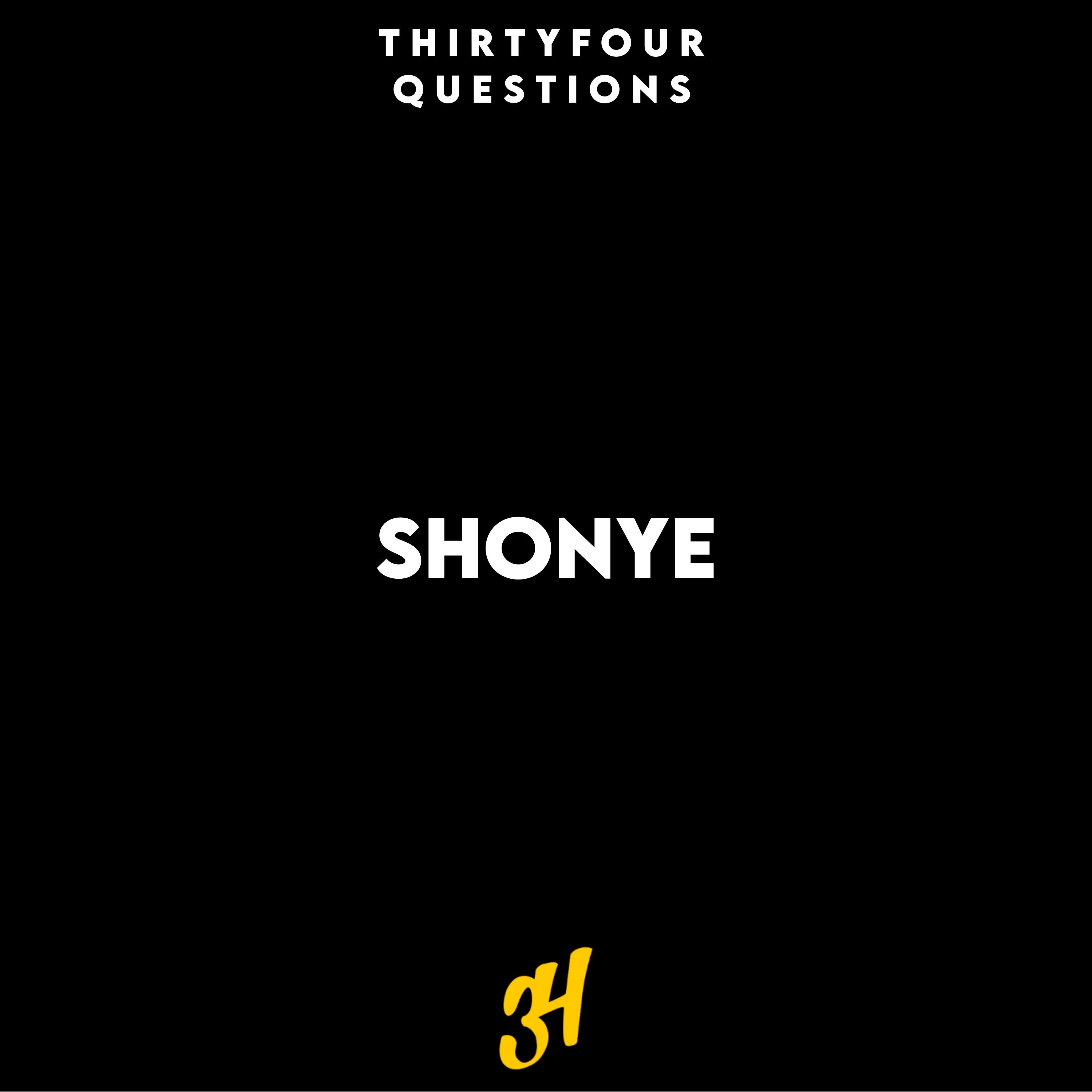 Shonye speaks on where it all starts, life philosophies, and... episode artwork