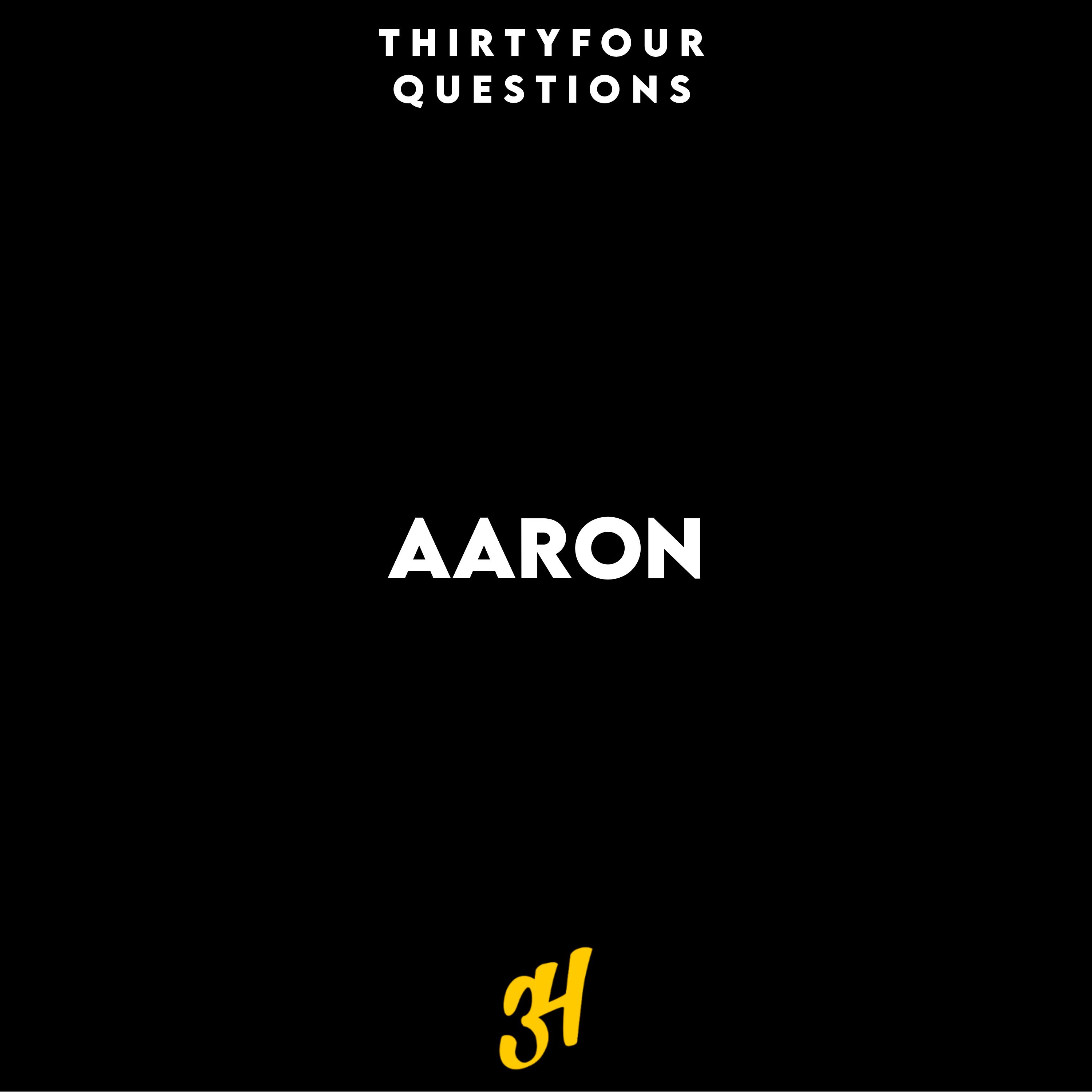 Aaron speaks on prioritizing mental health, concerts at 13, and.. episode artwork