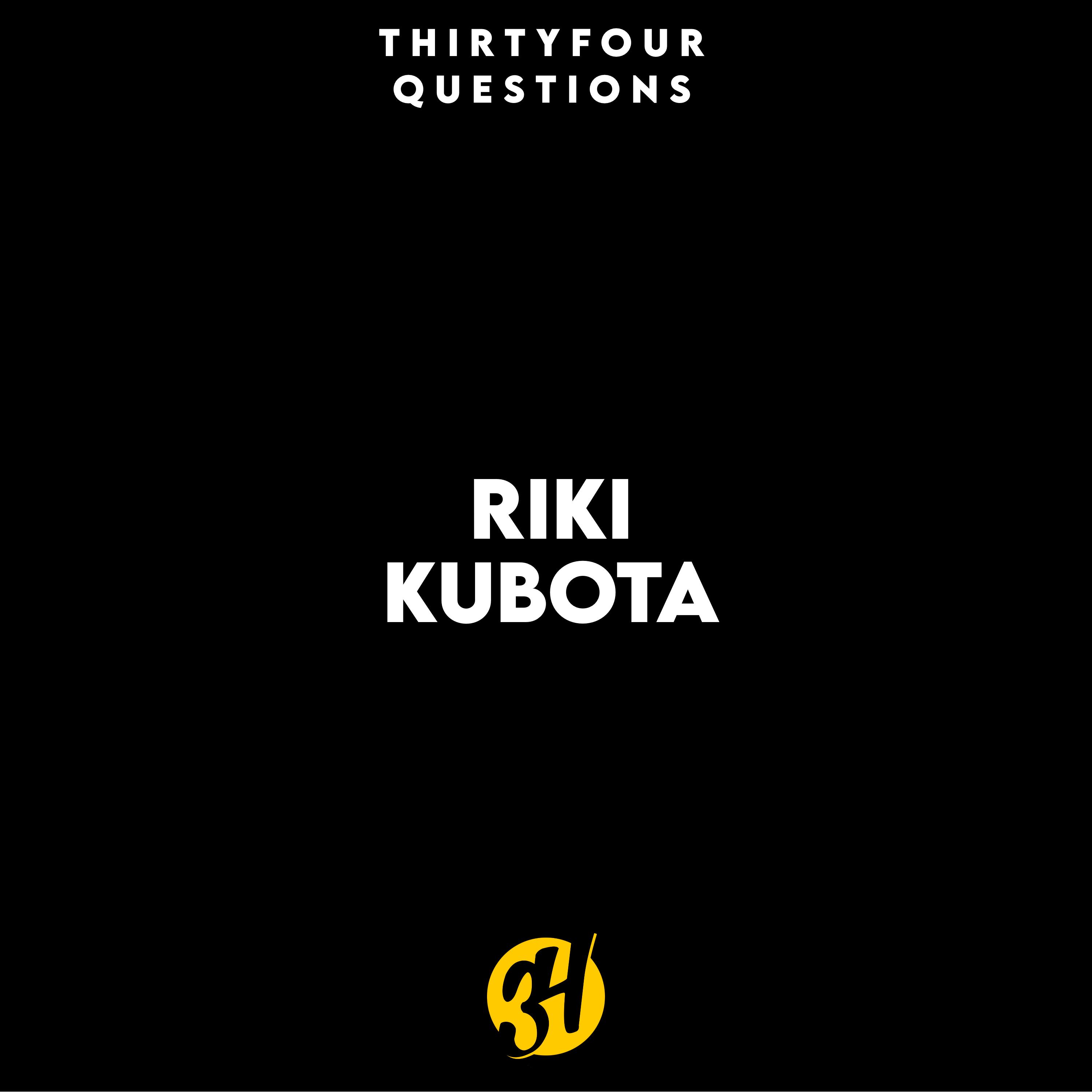 34Questions for Riki Kubota episode artwork