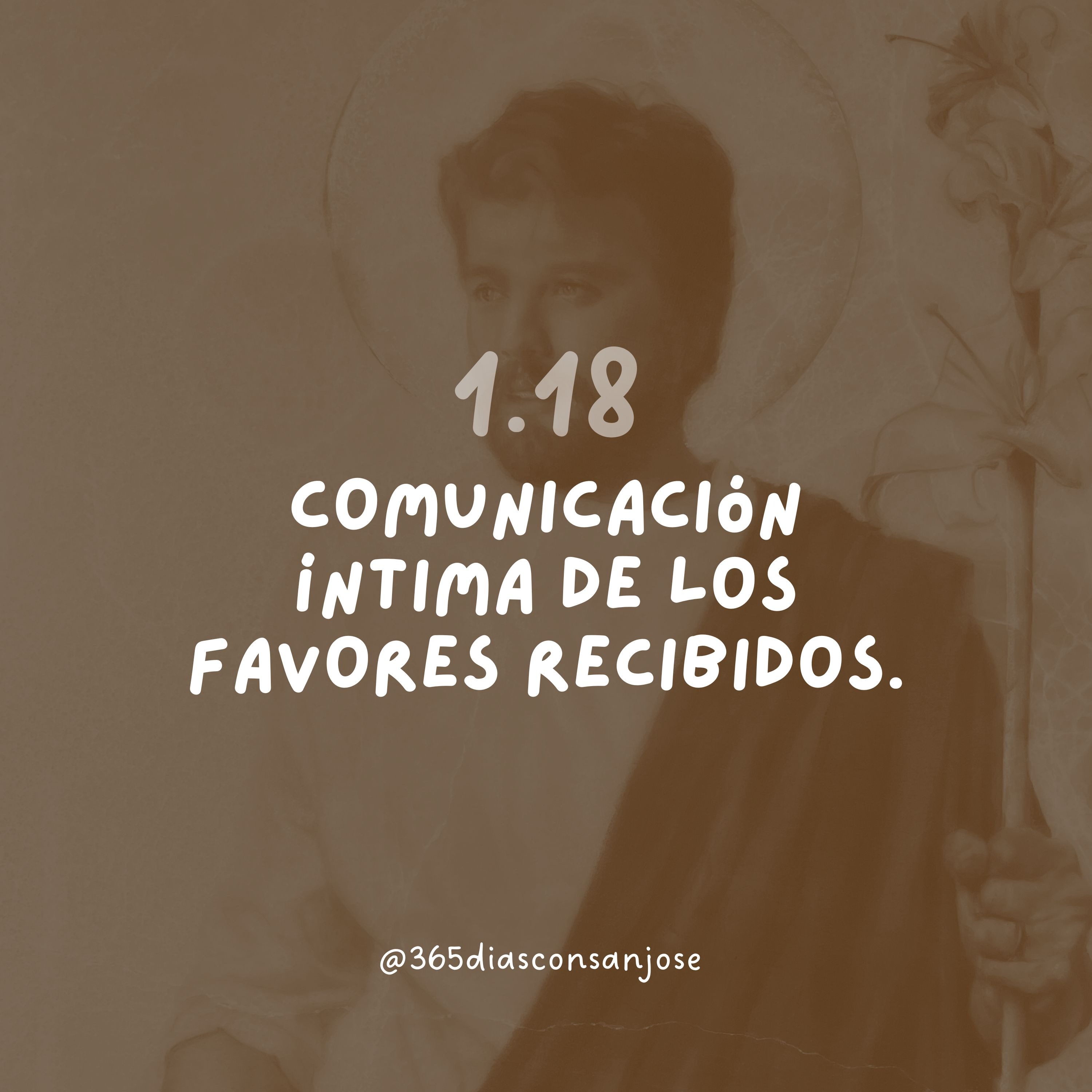Comunicación íntima de los favores recibidos. episode artwork