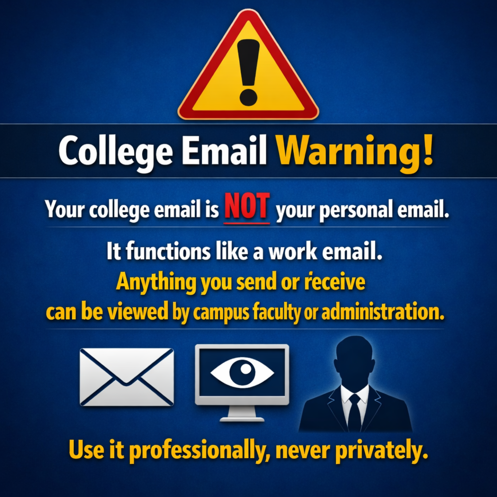 WARNING: Your Work or Campus Email episode artwork