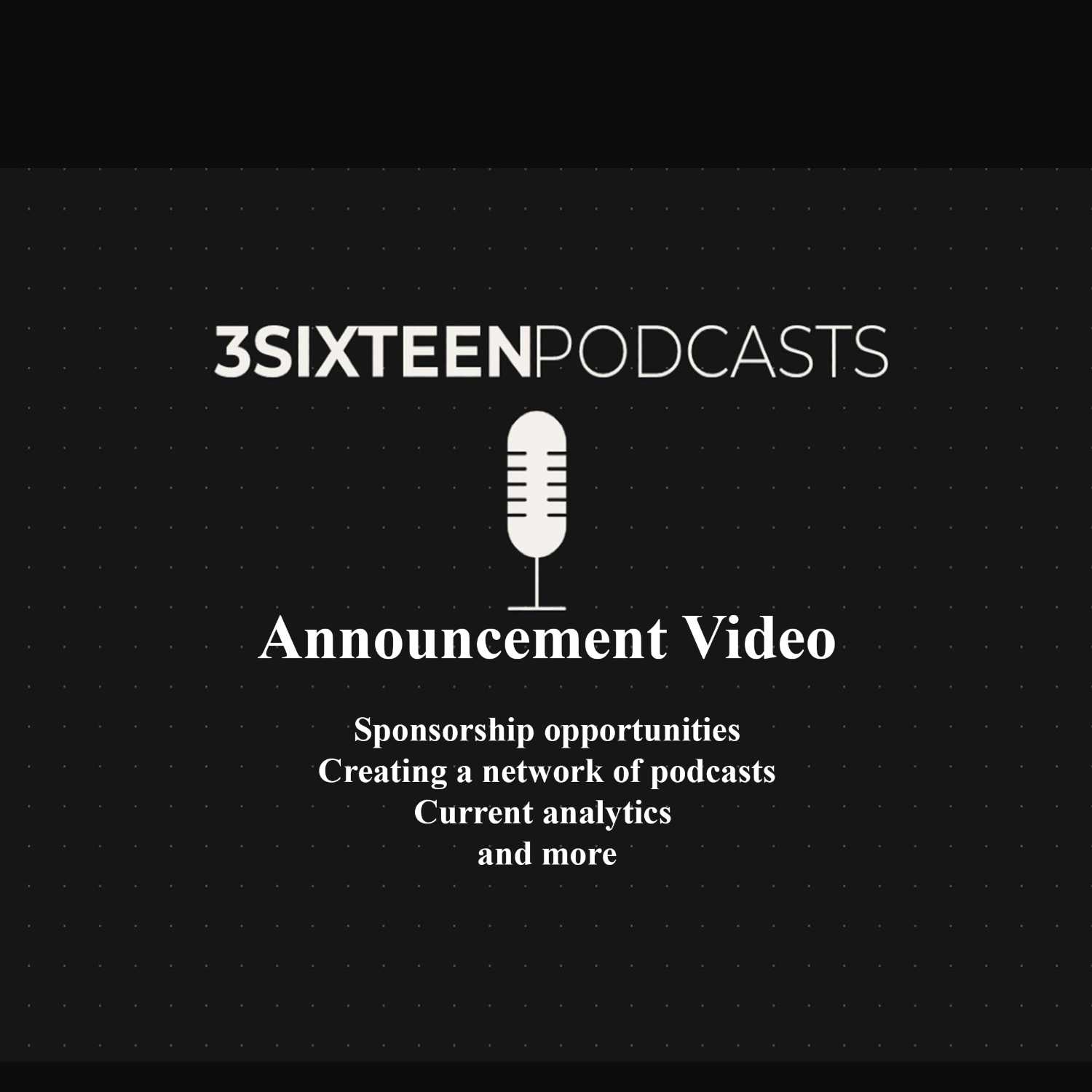 3Sixteen Podcasts