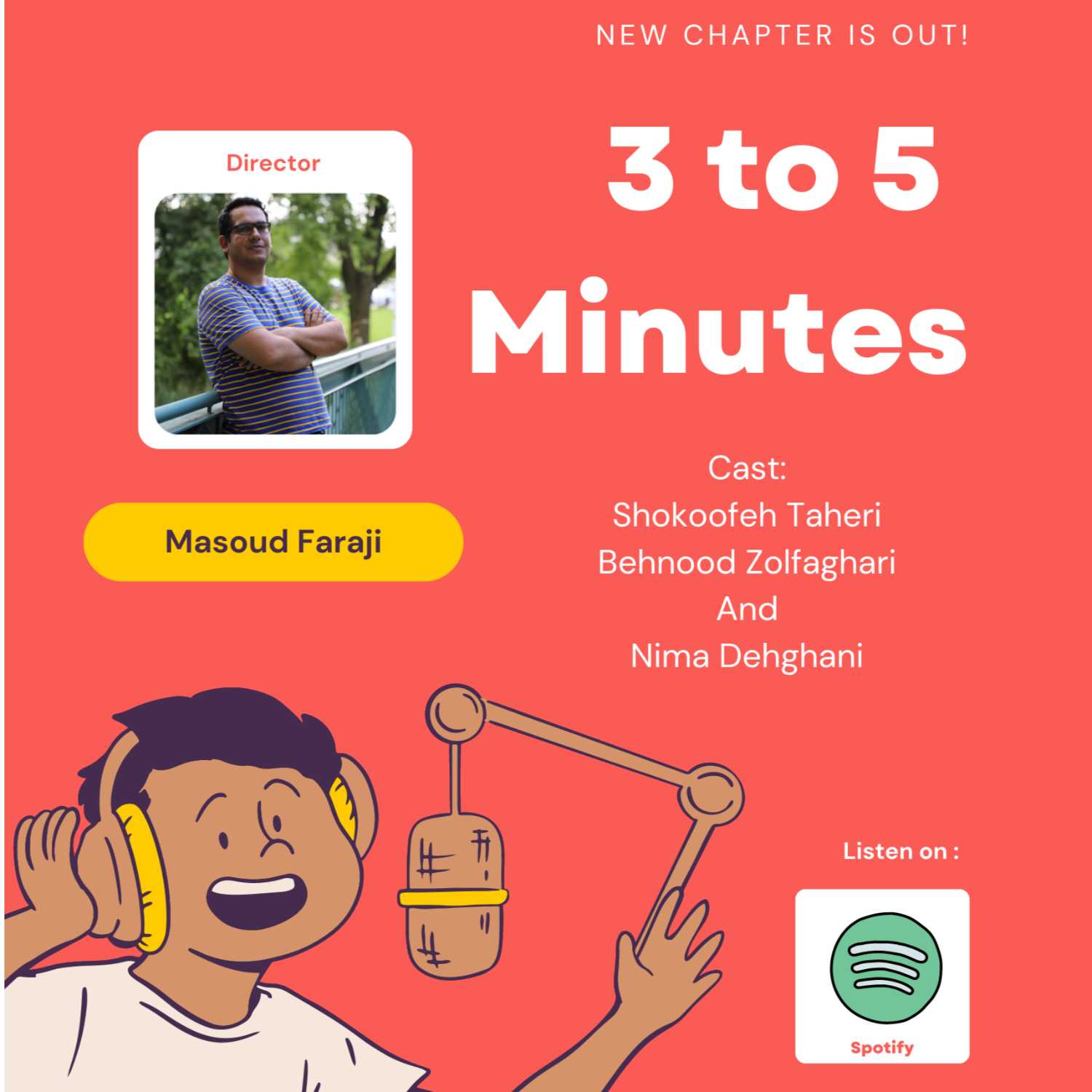 3 to 5 Minutes