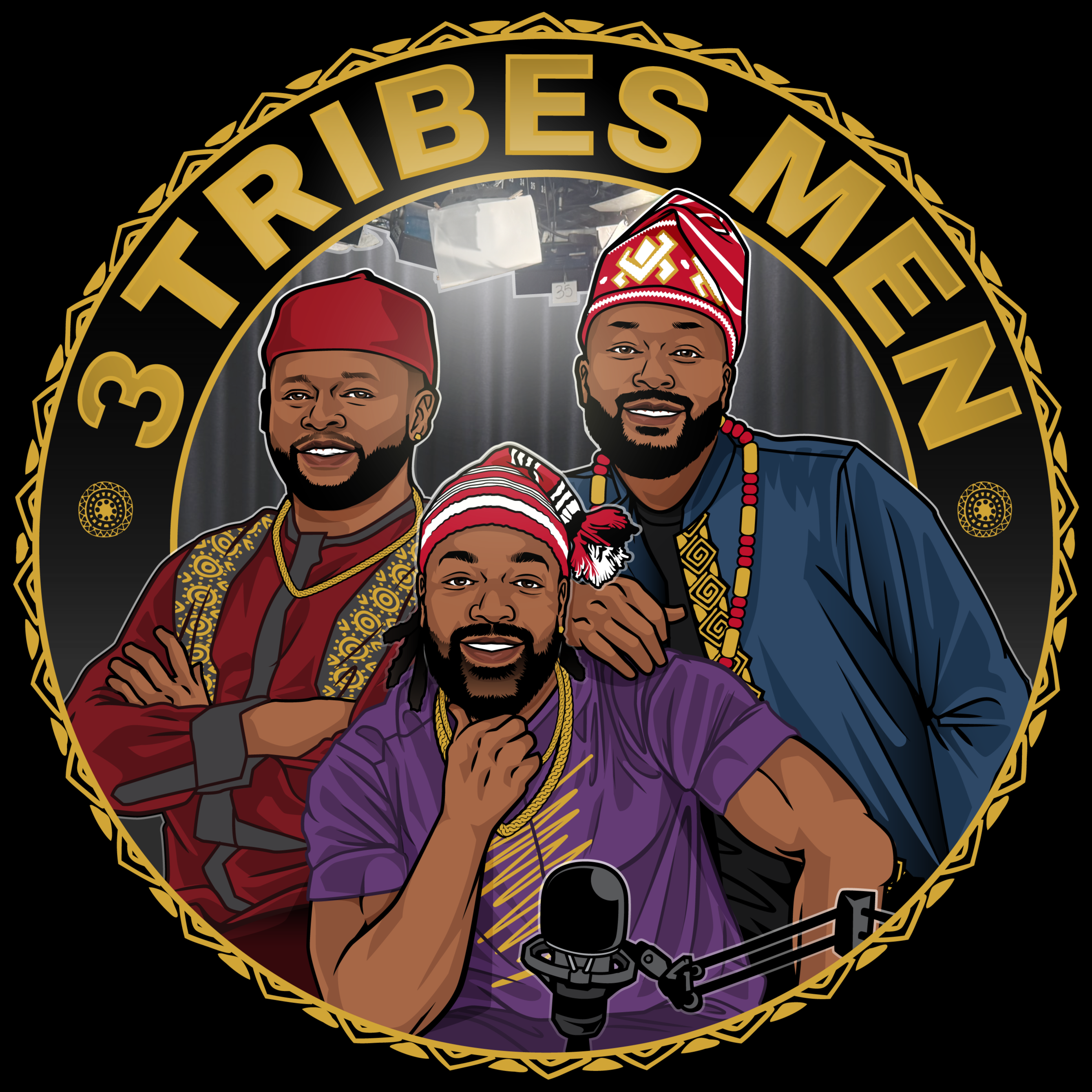 3 Tribes Men