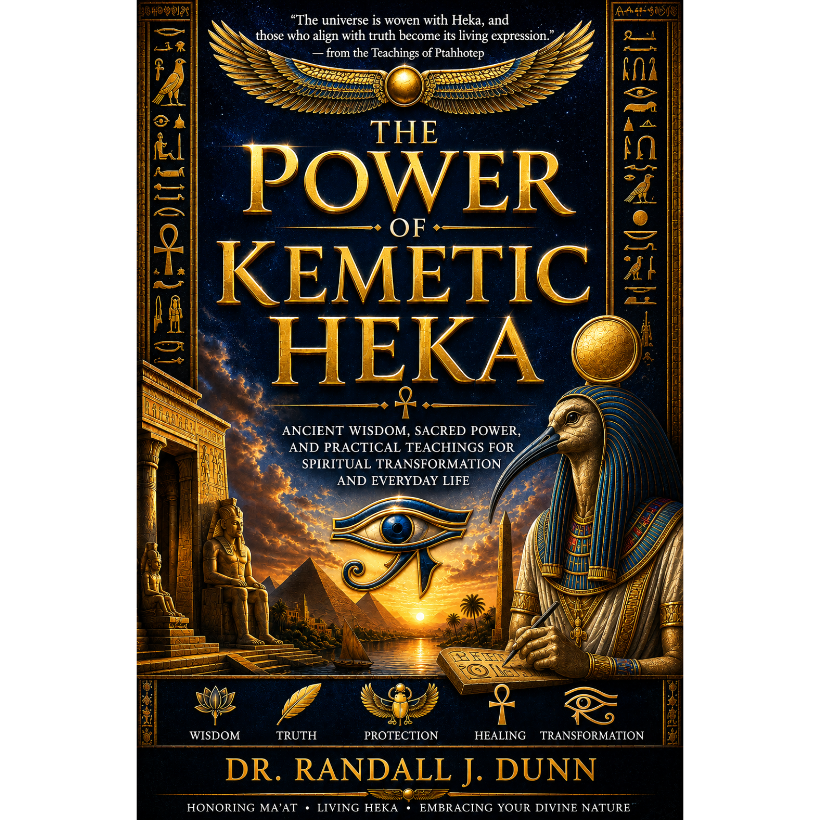 Part two book review of the book titled "The Power of Kemetic Heka". episode artwork