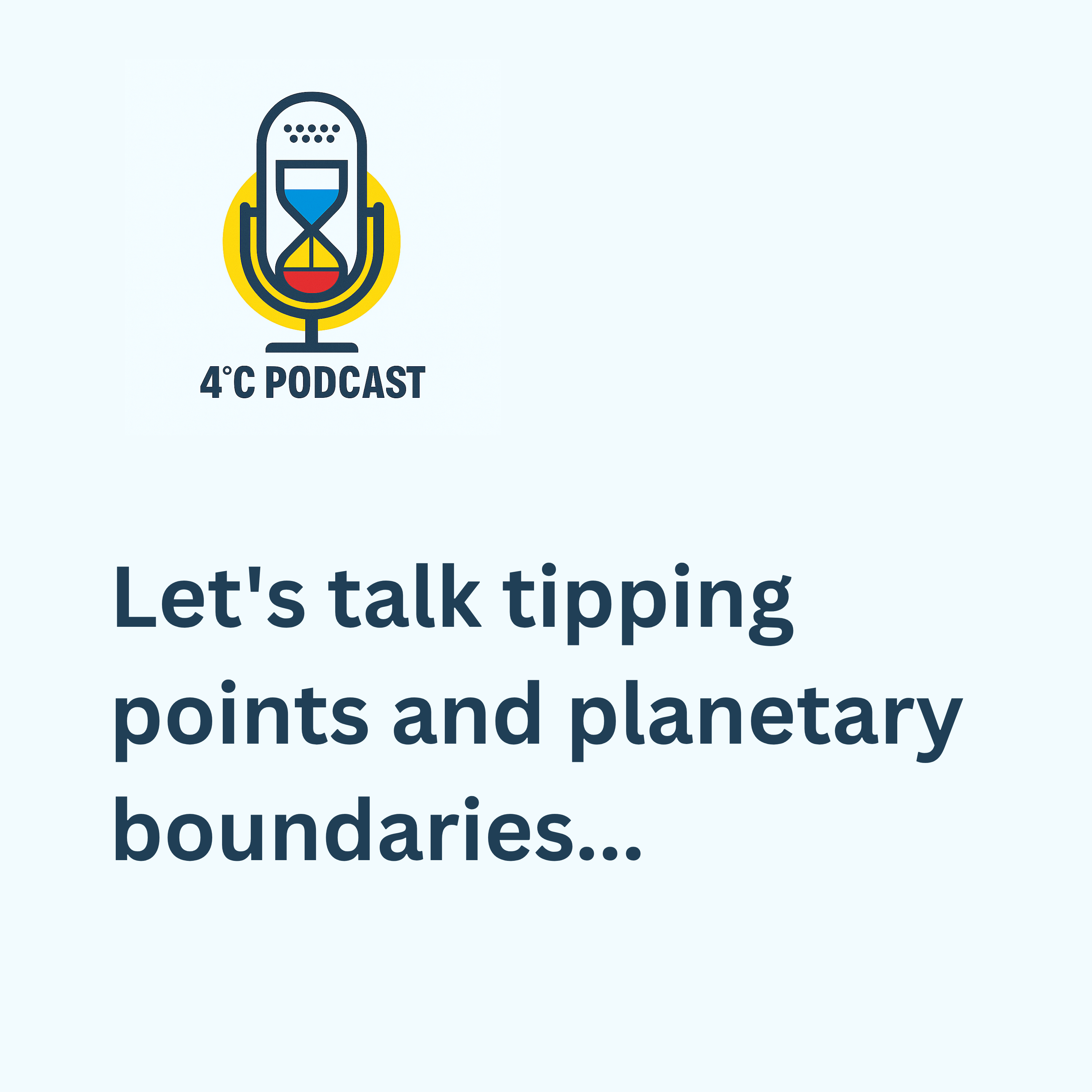 Let's talk tipping points and planetary boundaries... episode artwork