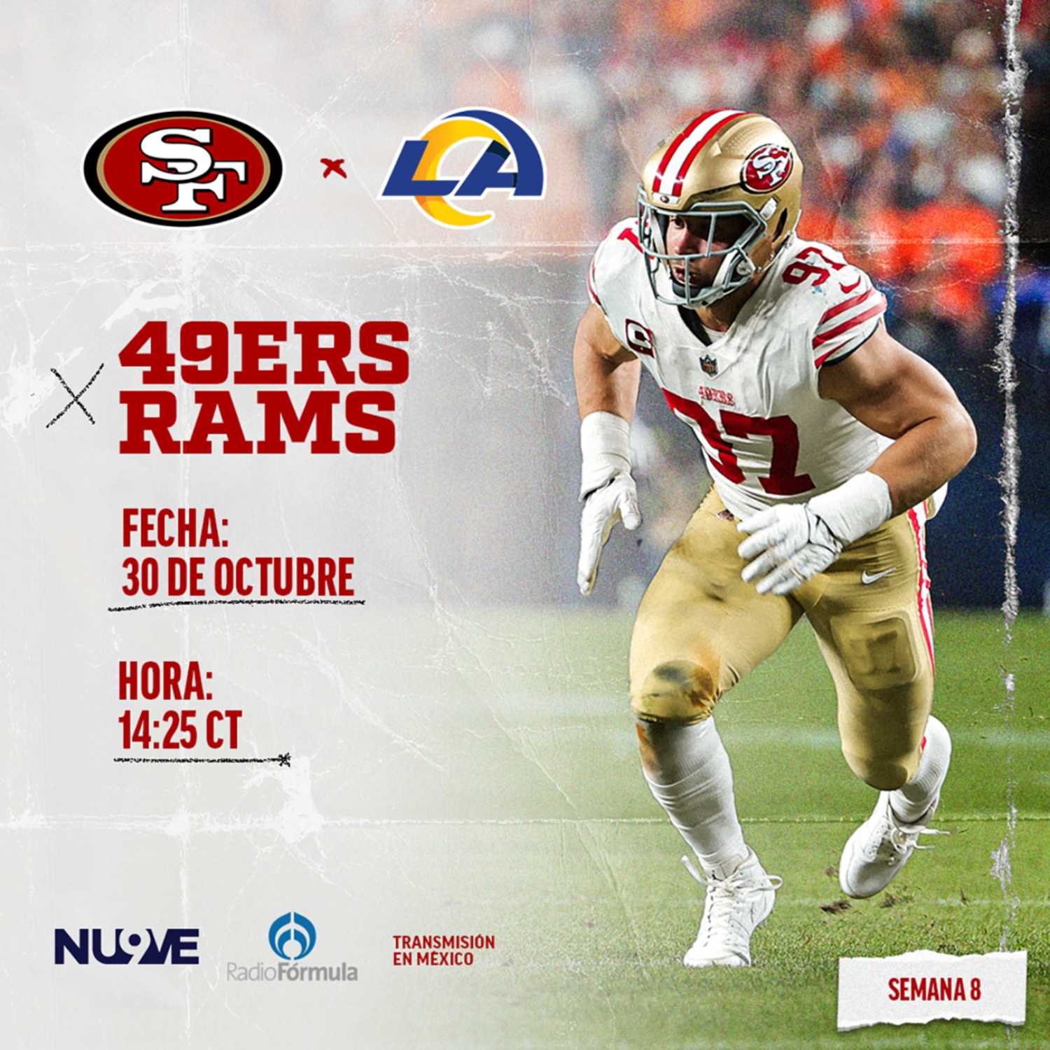 49ers y Radio Fórmula presentan: Fiel a México