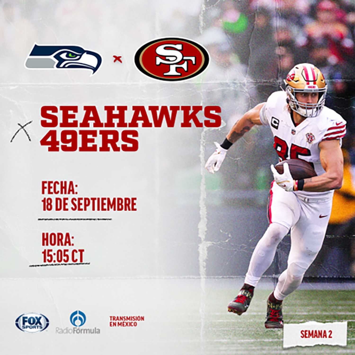 49ers y Radio Fórmula presentan: Fiel a México