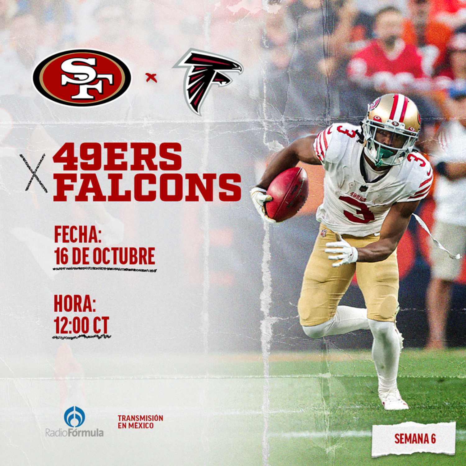 49ers y Radio Fórmula presentan: Fiel a México