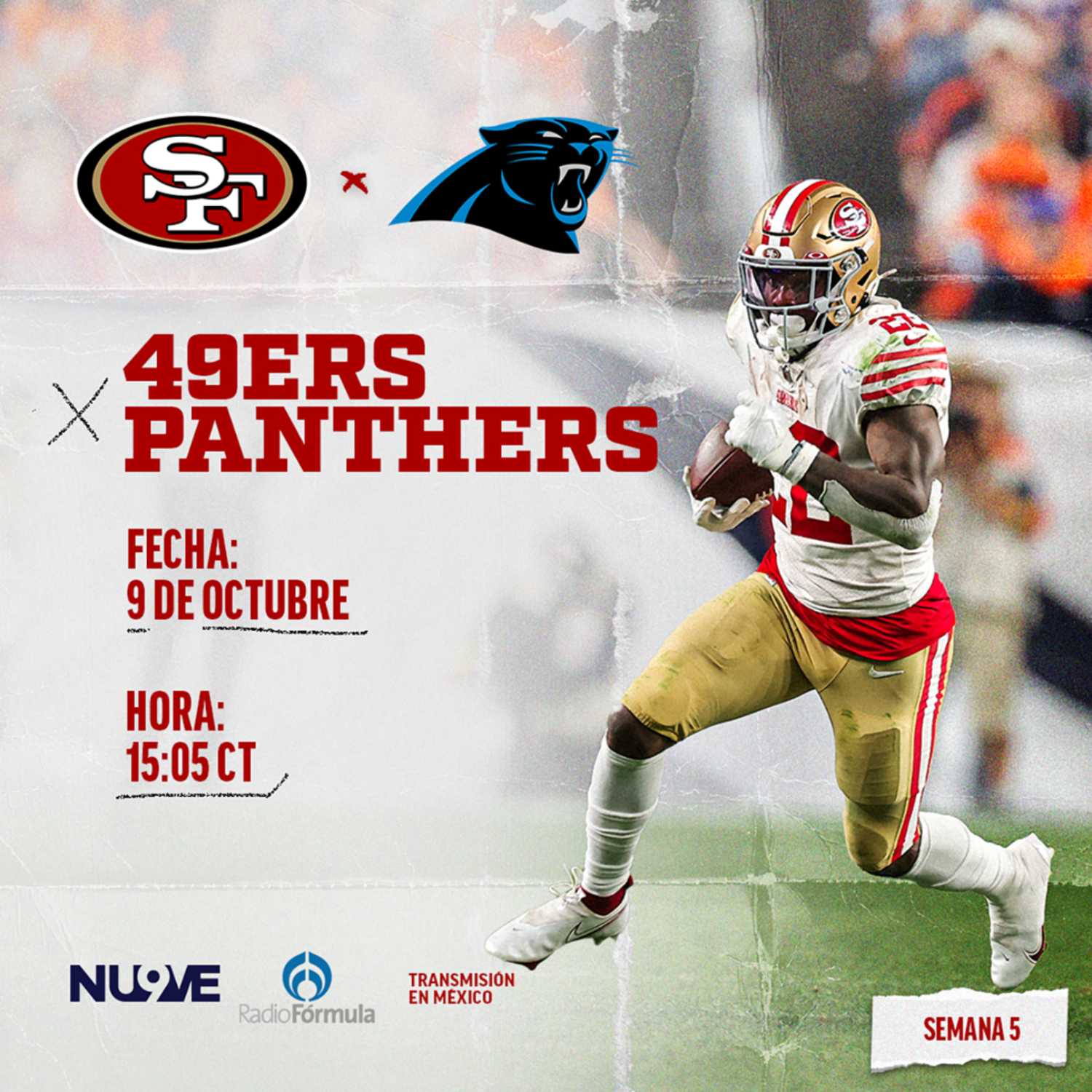 49ers y Radio Fórmula presentan: Fiel a México