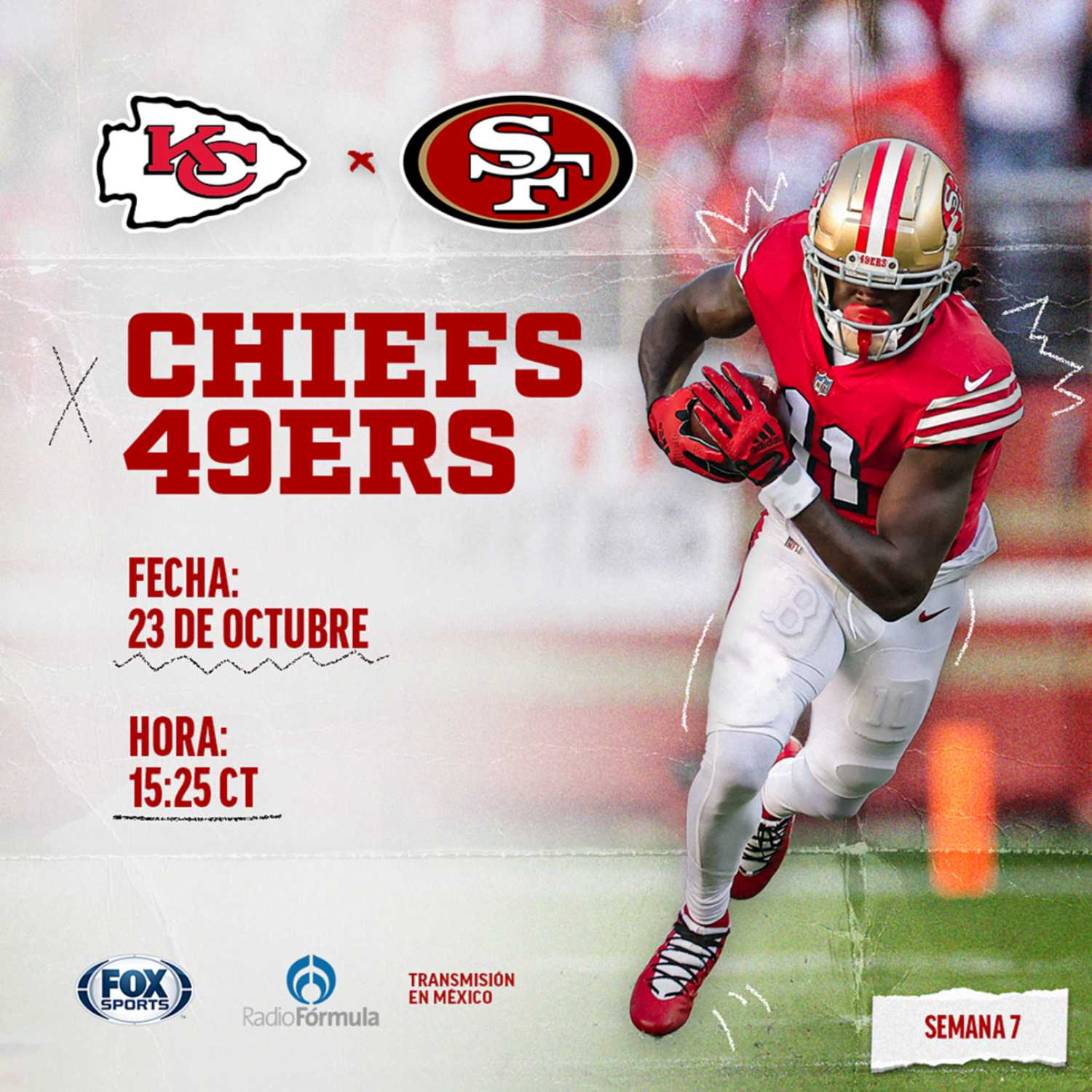 49ers y Radio Fórmula presentan: Fiel a México
