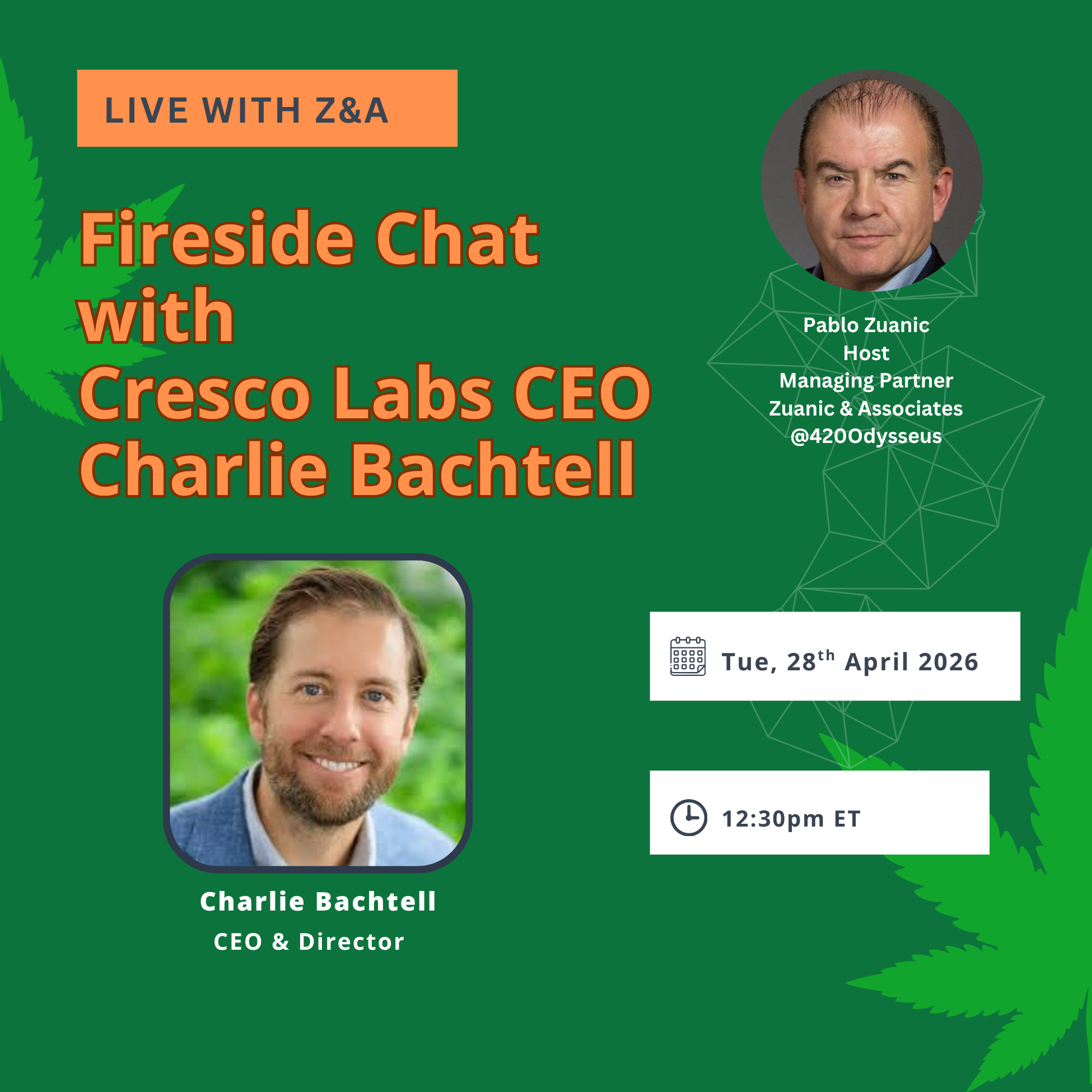 Fireside Chat with Cresco Labs CEO Charlie Bachtell episode artwork