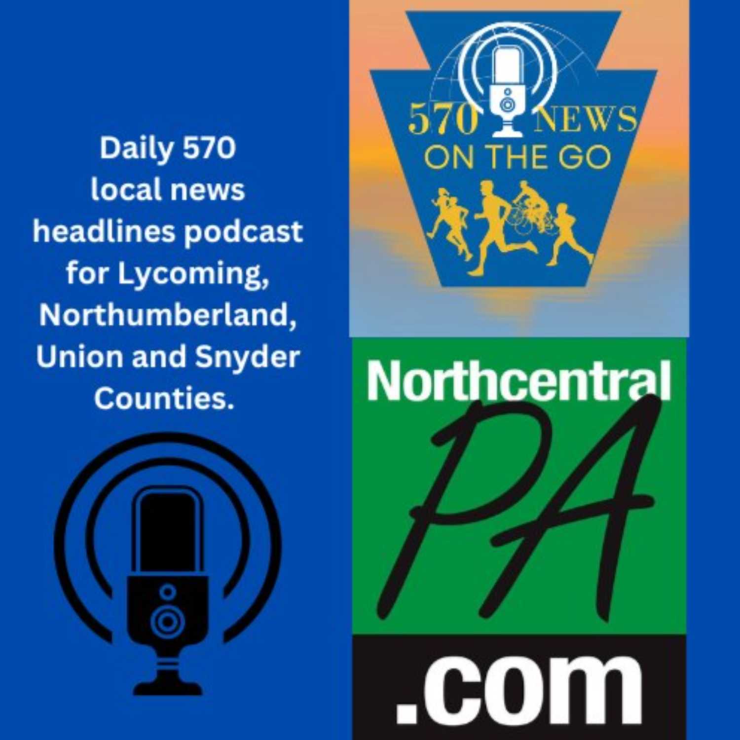 You gotta regatta. Today is Friday, August 18th and this is 570 News on  the Go, brought to you in part by NorthCentralPA.com episode artwork