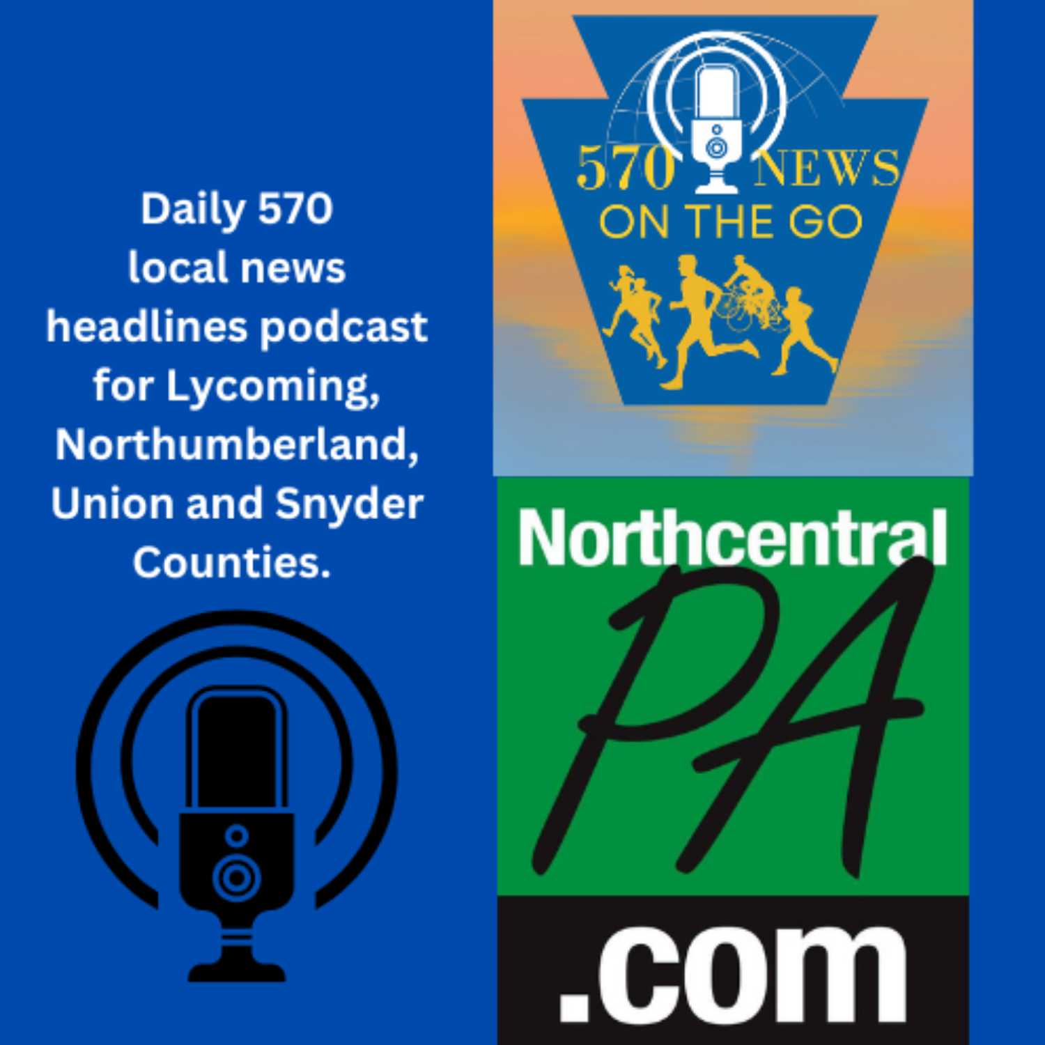 Sunbury’s former police chief is arrested and no ring of fire for Pennsylvania. Today is Thursday, October 12th and this is 570 News on the Go, brought to you in part by NorthCentralPA.com. episode artwork