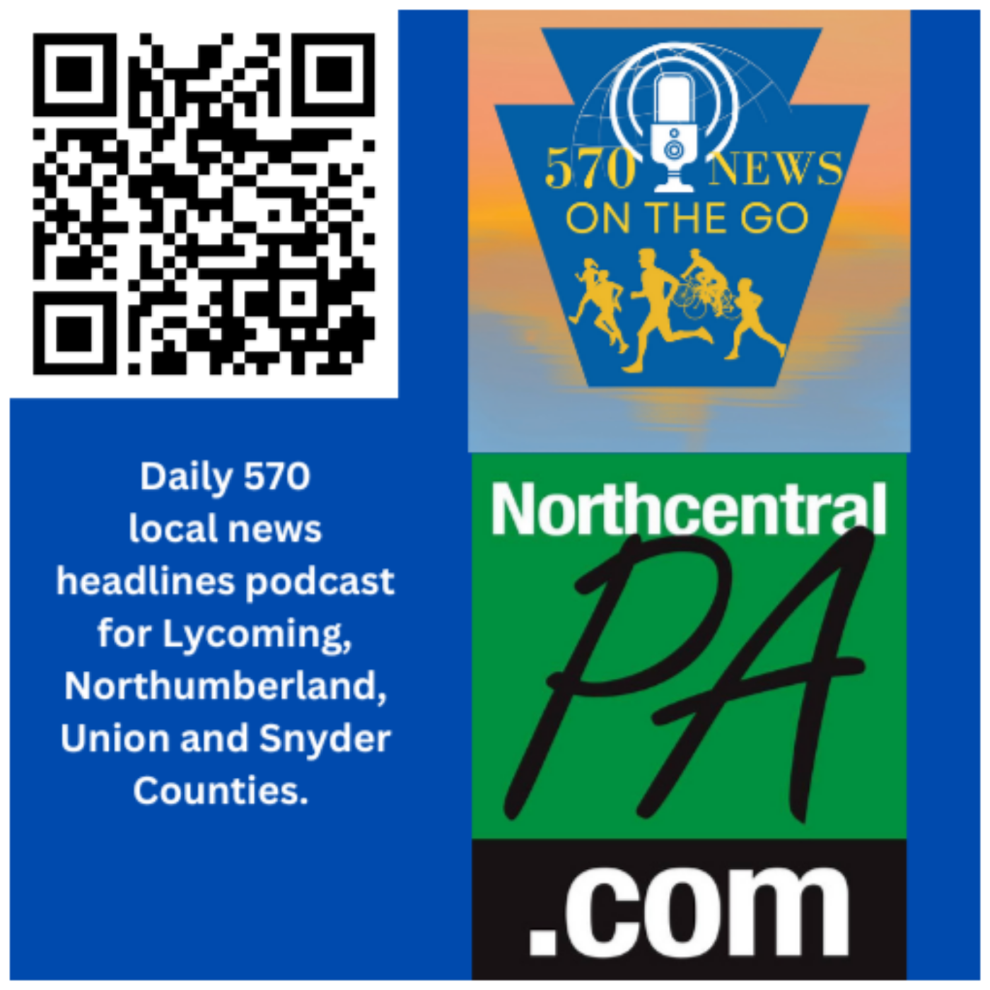 There are new developments in a double homicide case out of Lycoming County. Today is Friday, October 25th and this is 570 News on the Go, brought to you in part by NorthCentralPA.com. episode artwork