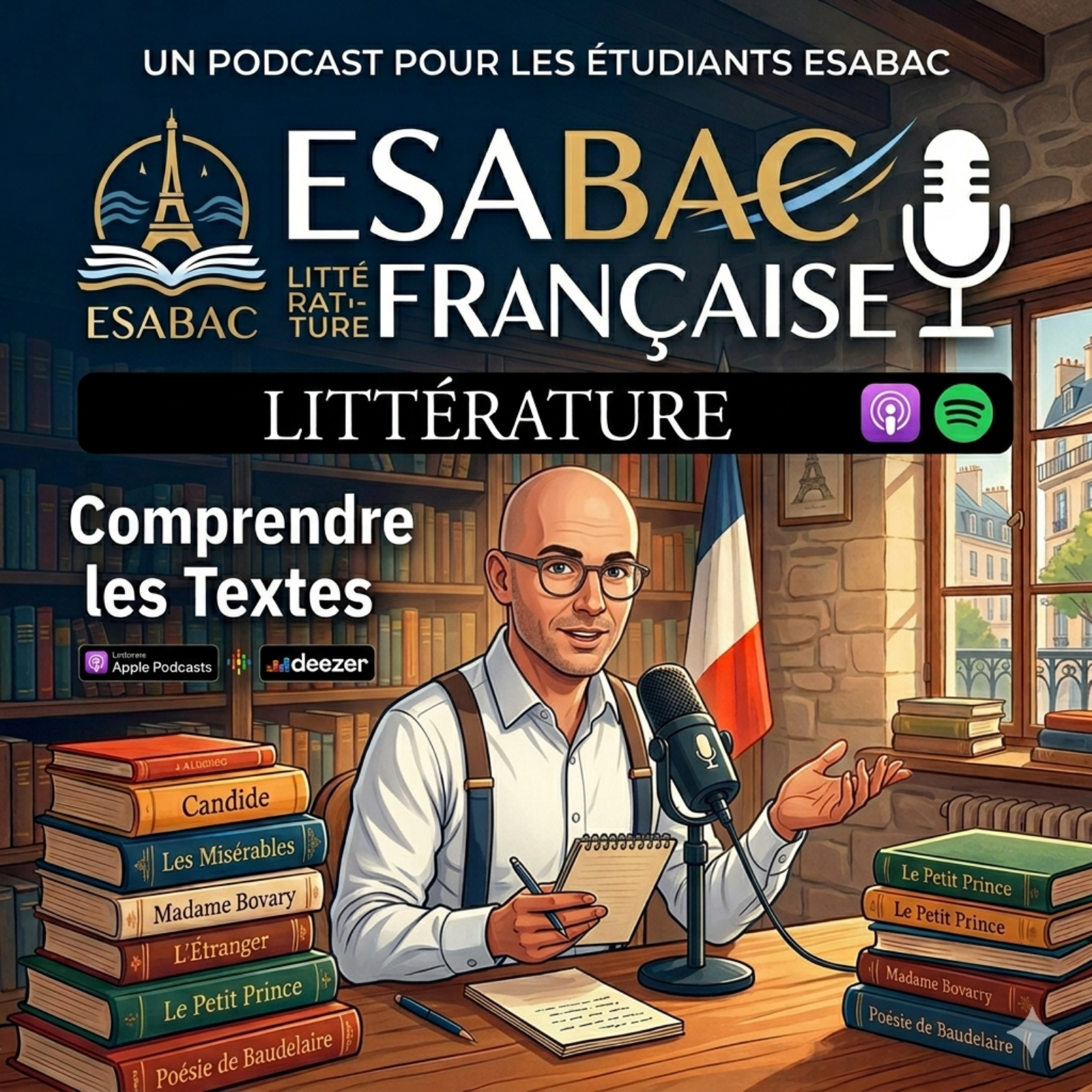 ESABAC - Littérature française. Comprendre les textes. 😉