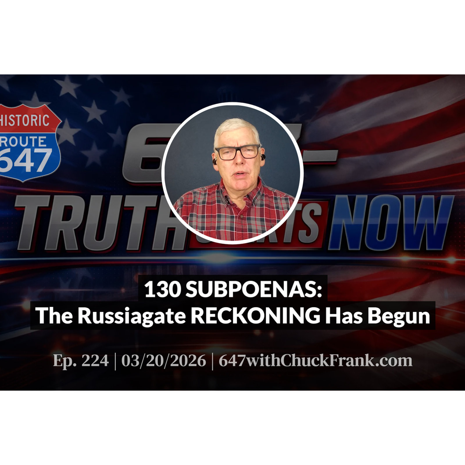 130 SUBPOENAS: The Russiagate RECKONING Has Begun episode artwork